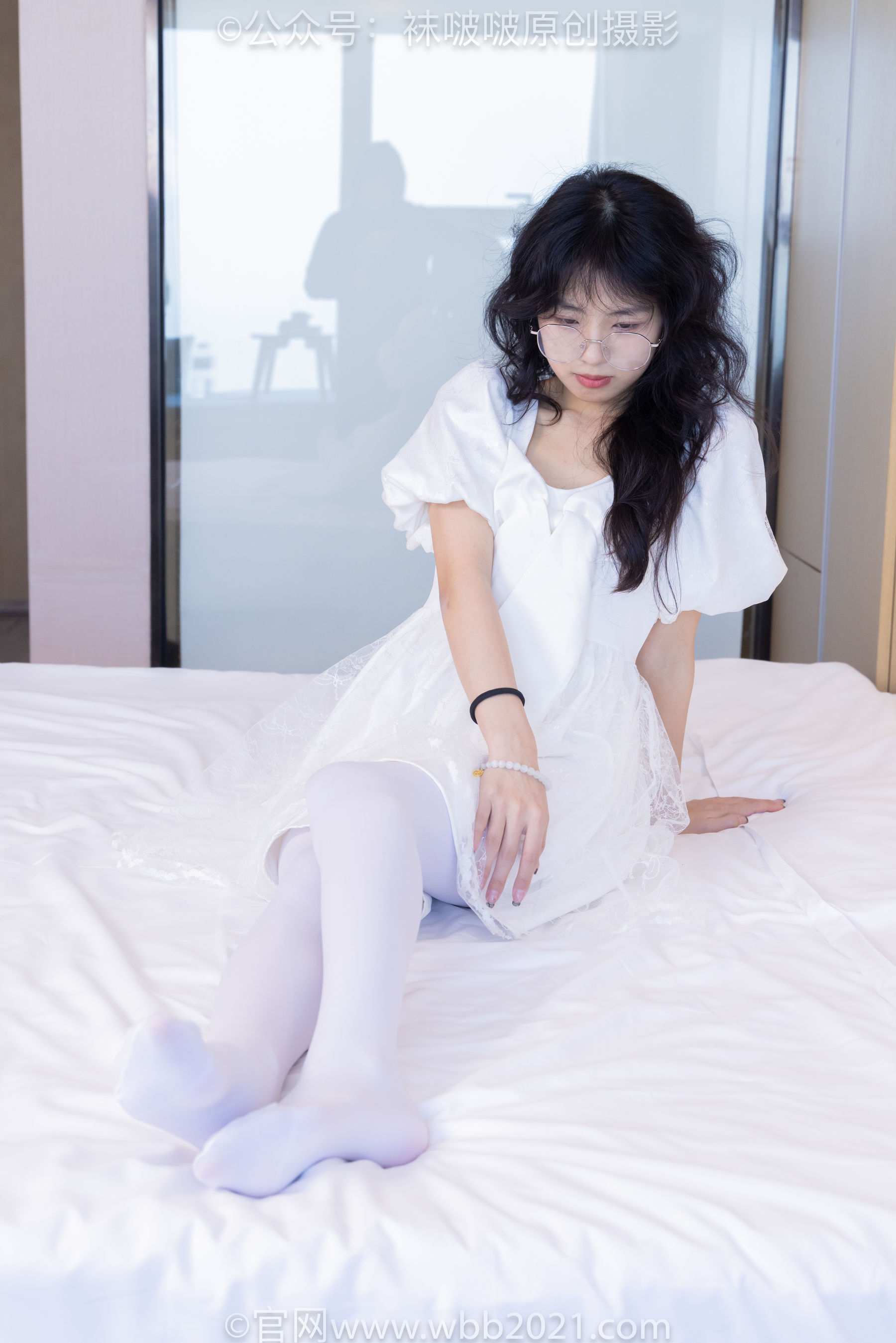 BoBoSocks袜啵啵 No.452 奶油 -平底鞋、帆布鞋、白棉袜、厚白丝、肉丝/(228P)