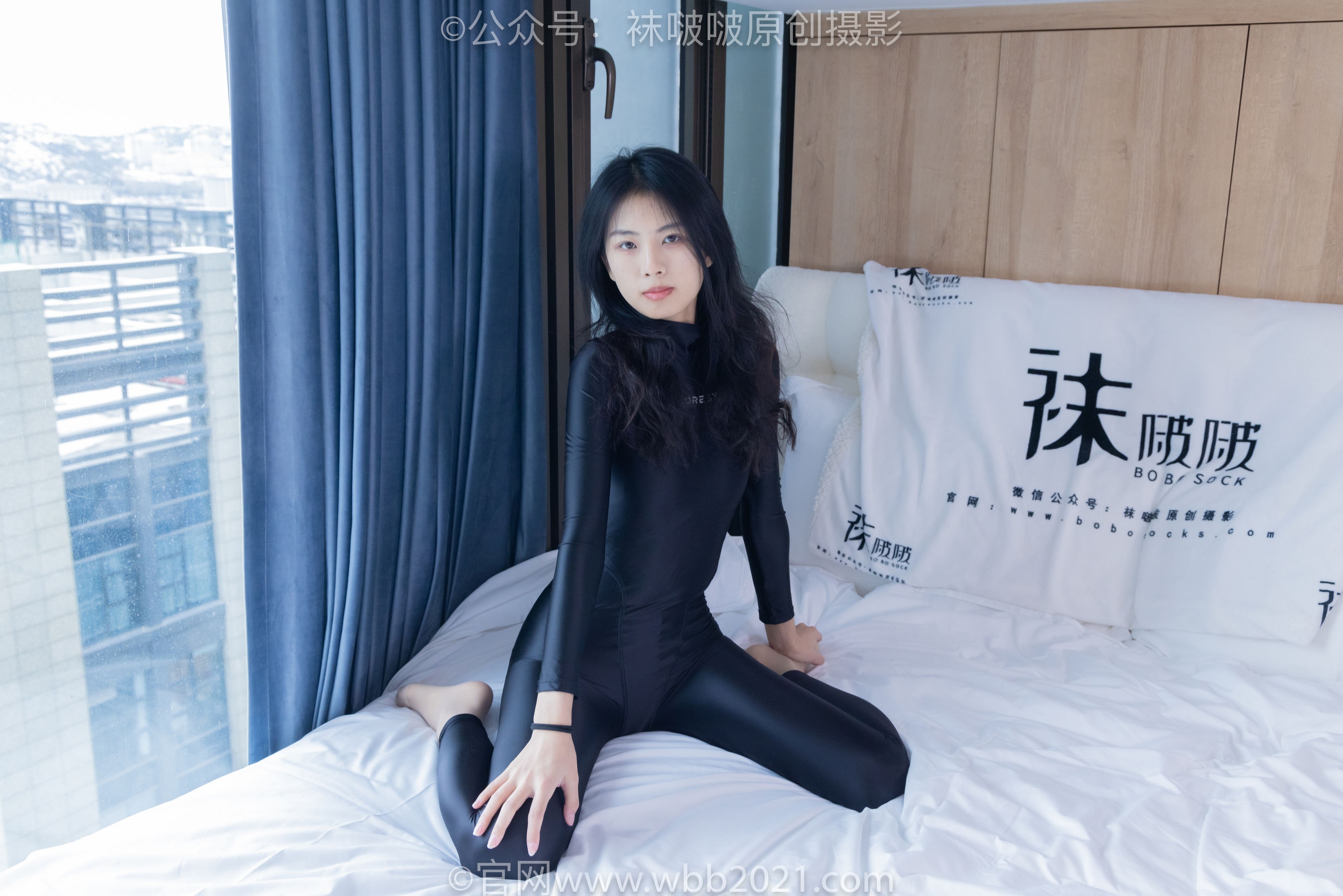 BoBoSocks袜啵啵 No.448 奶油 高跟长靴、肉丝、连体泳衣裤里丝/(209P)