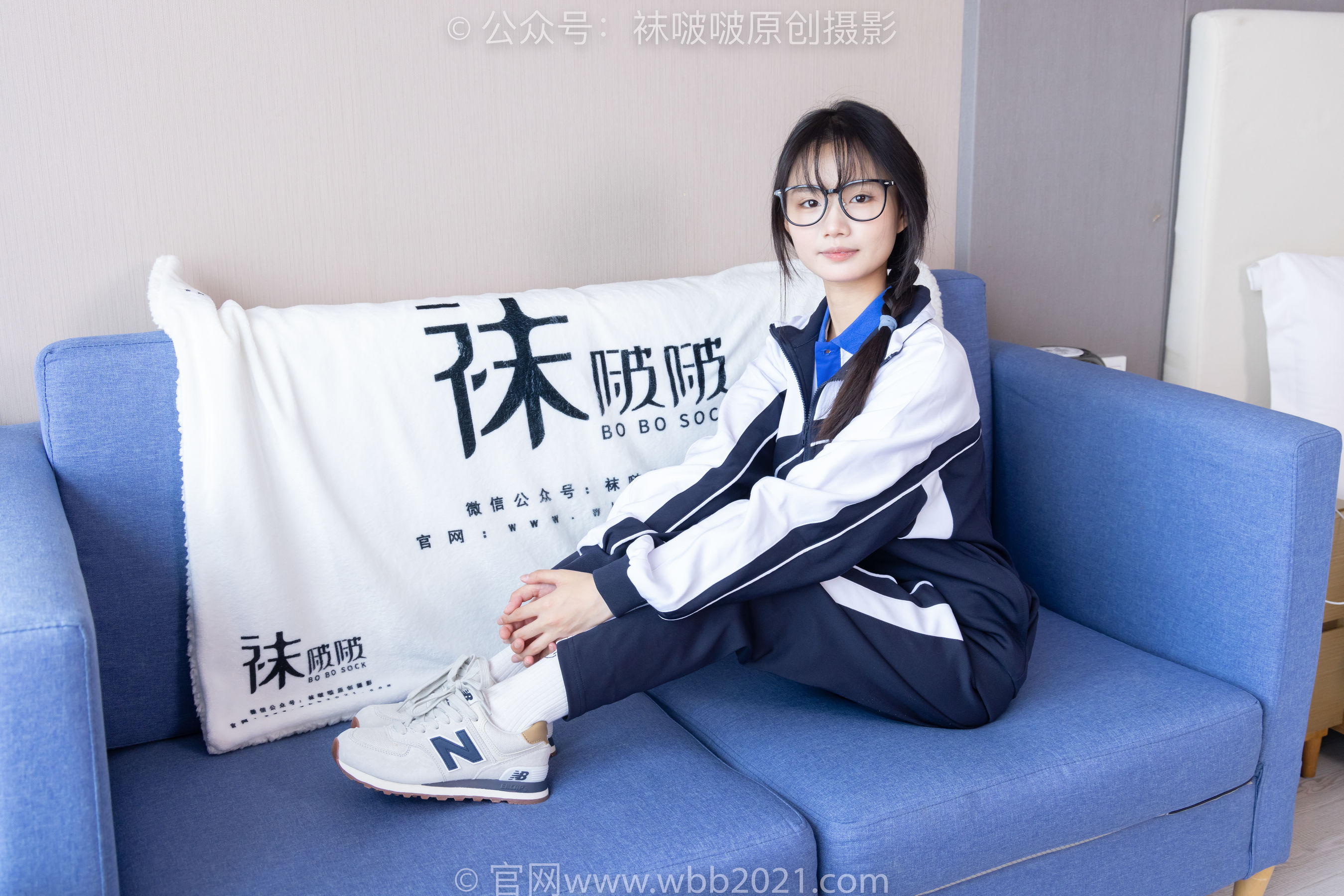 BoBoSocks袜啵啵 No.456 甜甜圈 -运动鞋、白棉袜、裸足、校服/(150P)