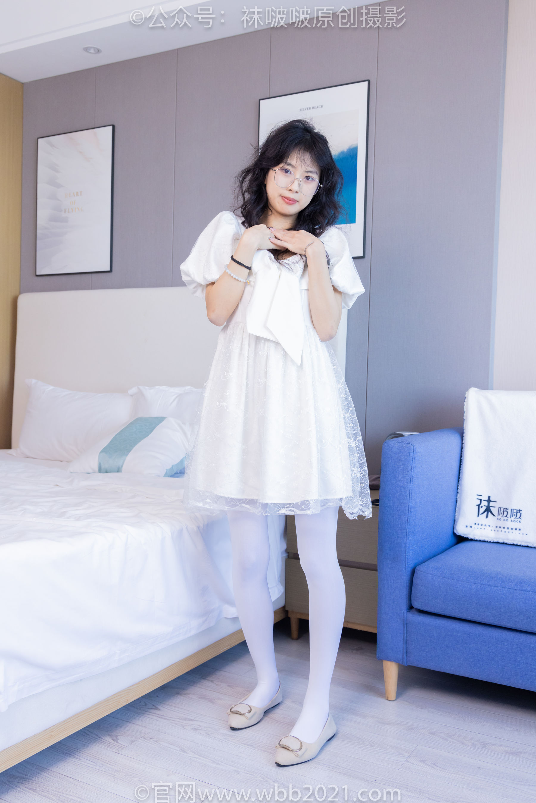 BoBoSocks袜啵啵 No.452 奶油 -平底鞋、帆布鞋、白棉袜、厚白丝、肉丝/(228P)