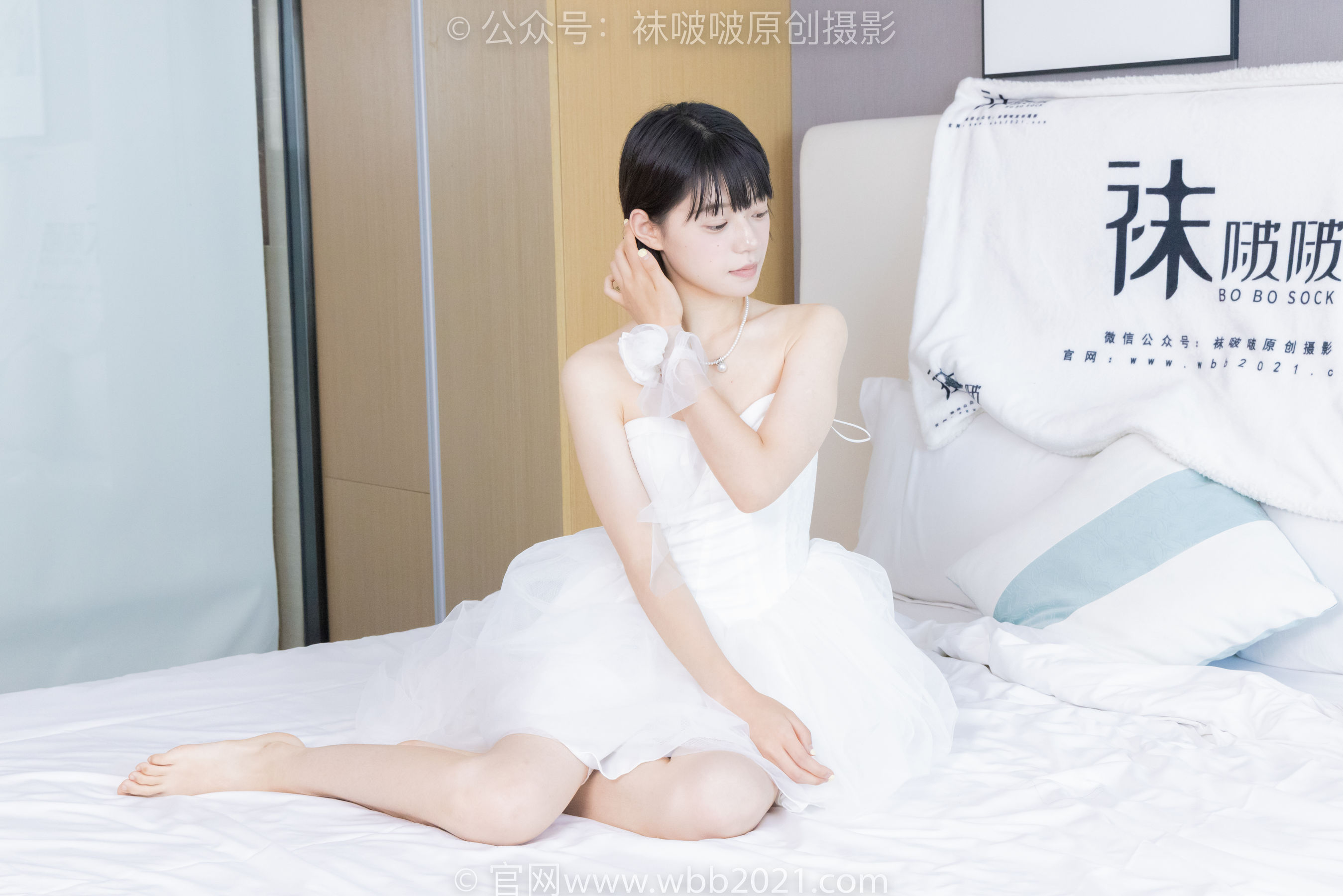 BoBoSocks袜啵啵 No.443 糯米 -高跟鞋、白丝、裸足/(139P)