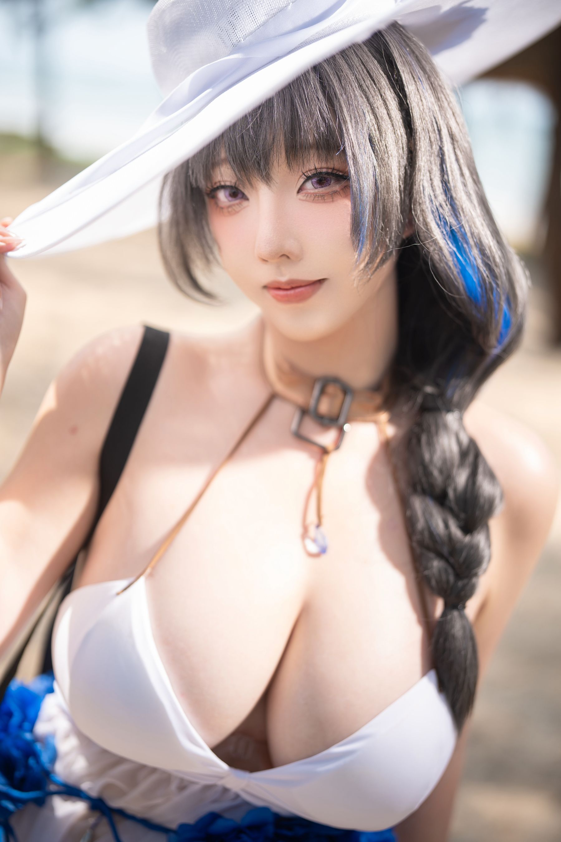 萌妹 菌烨tako - 梅里泳装/(9P)