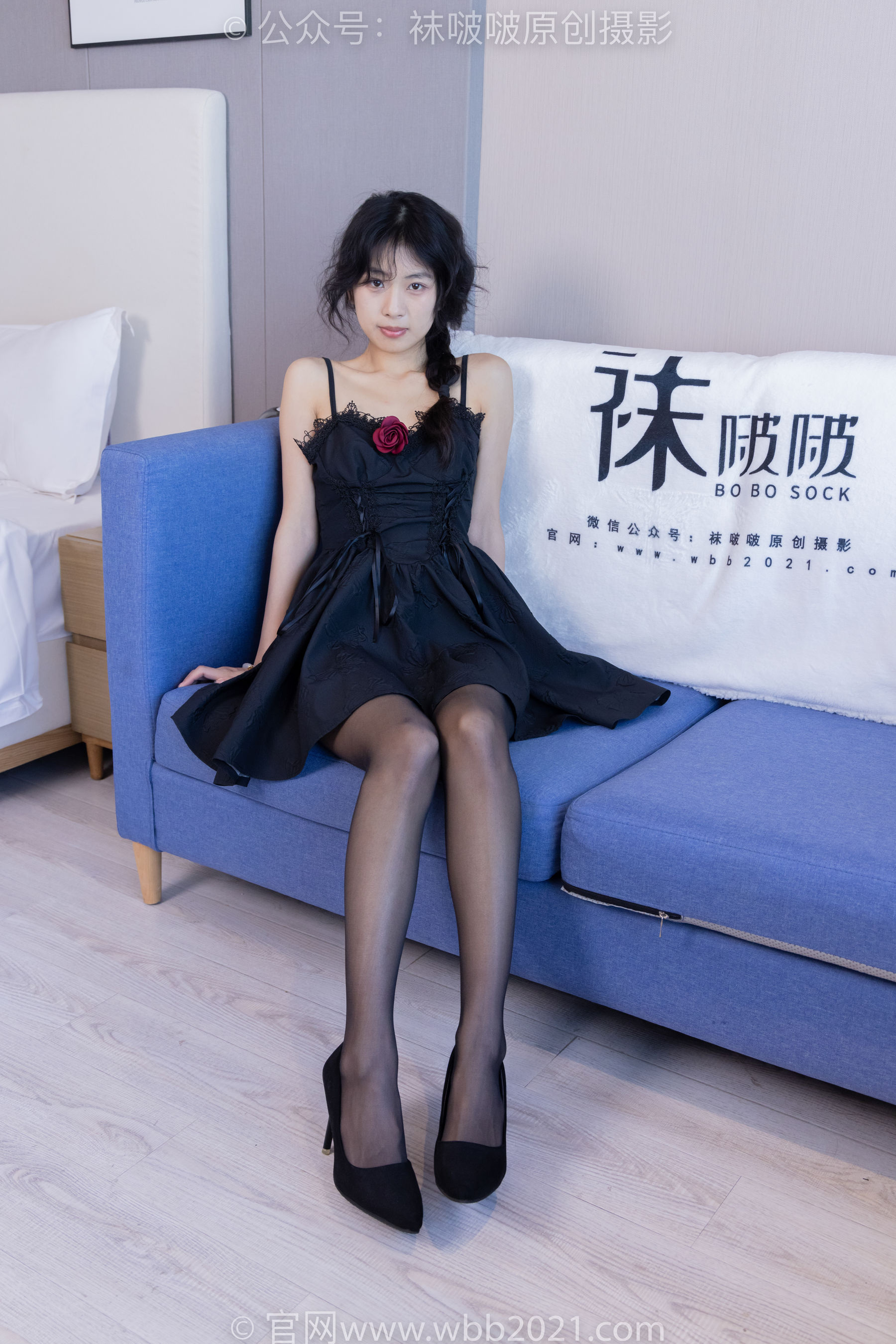 BoBoSocks袜啵啵 No.442 奶油 -高跟鞋、肉丝、黑丝、灰丝、裸足/(160P)