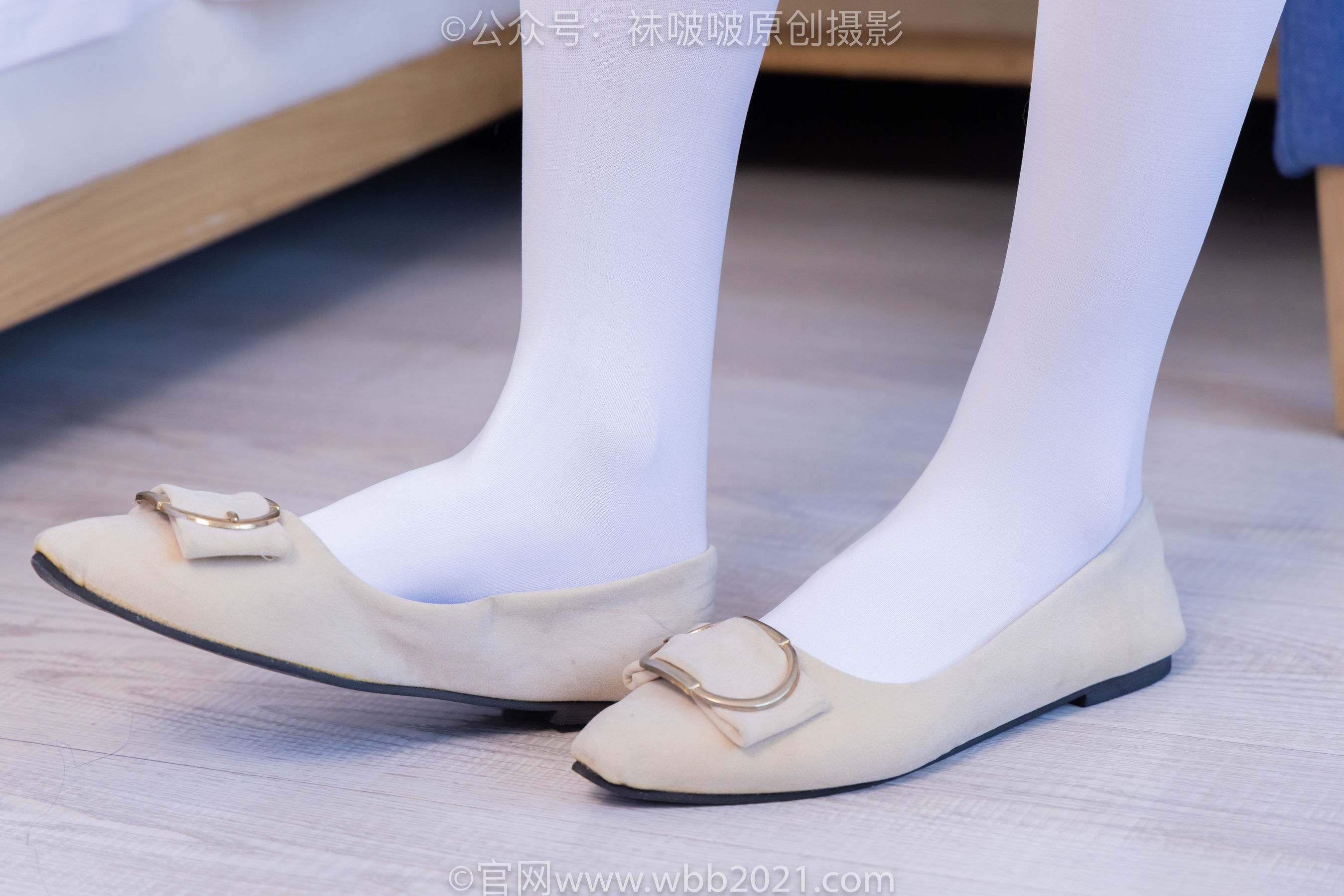 BoBoSocks袜啵啵 No.452 奶油 -平底鞋、帆布鞋、白棉袜、厚白丝、肉丝/(228P)