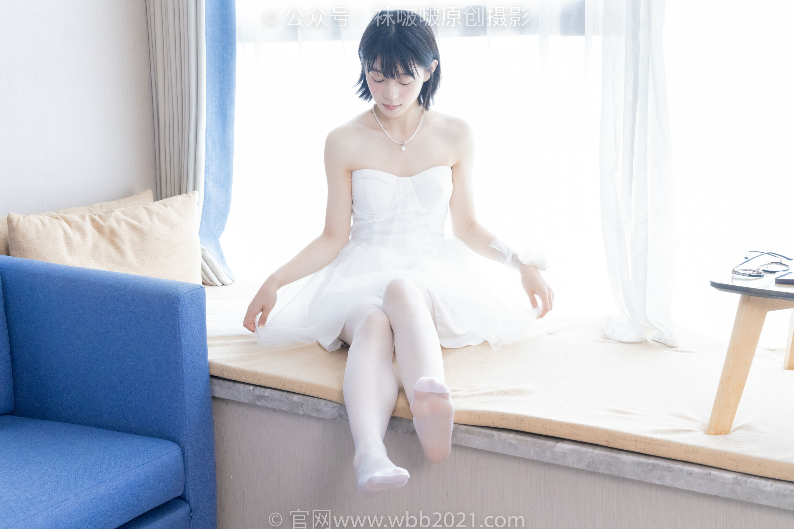 BoBoSocks袜啵啵 No.443 糯米 -高跟鞋、白丝、裸足/(139P)