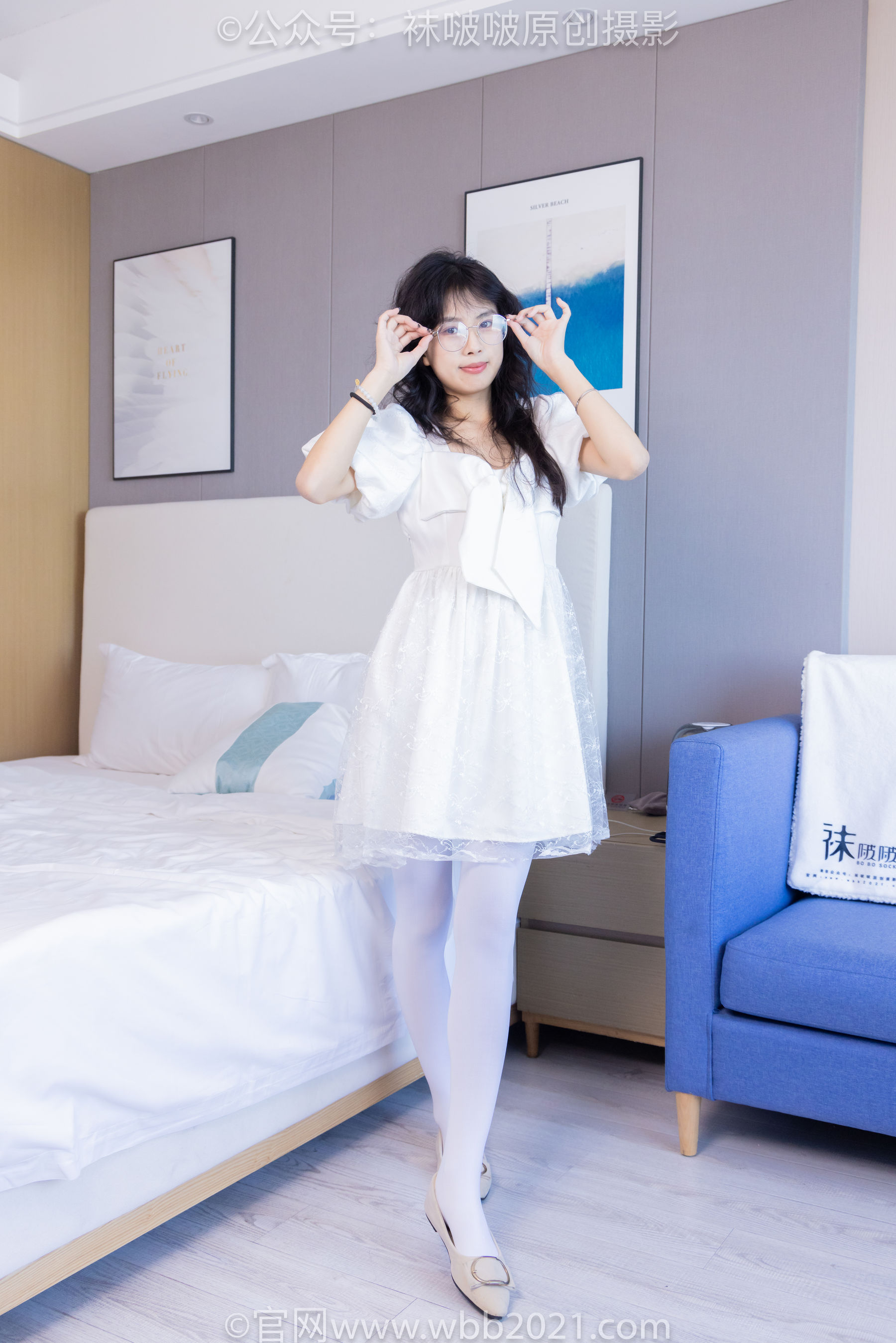 BoBoSocks袜啵啵 No.452 奶油 -平底鞋、帆布鞋、白棉袜、厚白丝、肉丝/(228P)