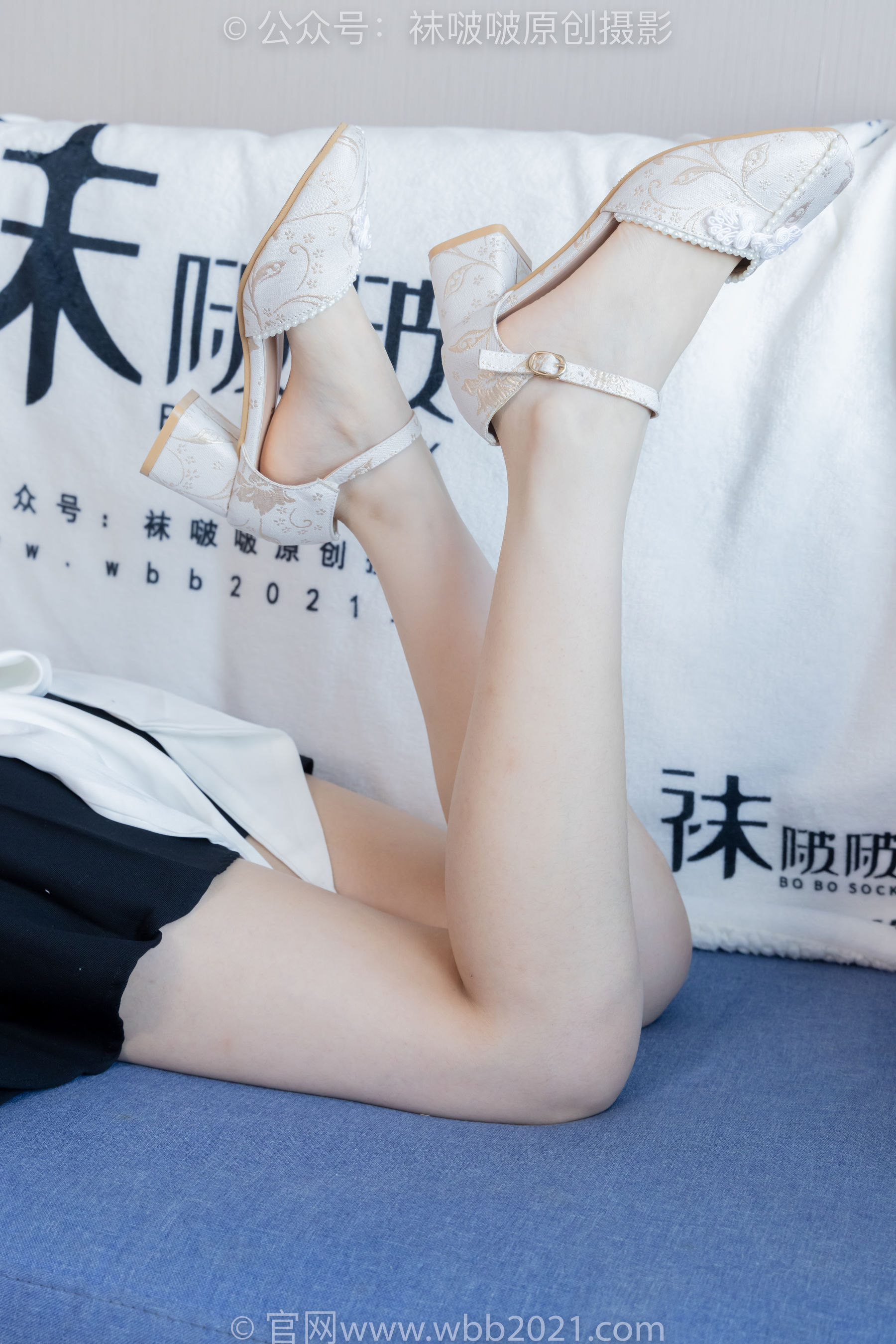 BoBoSocks袜啵啵 No.444 甜甜圈 -两双高跟鞋、凉鞋、肉丝、裸足/(185P)