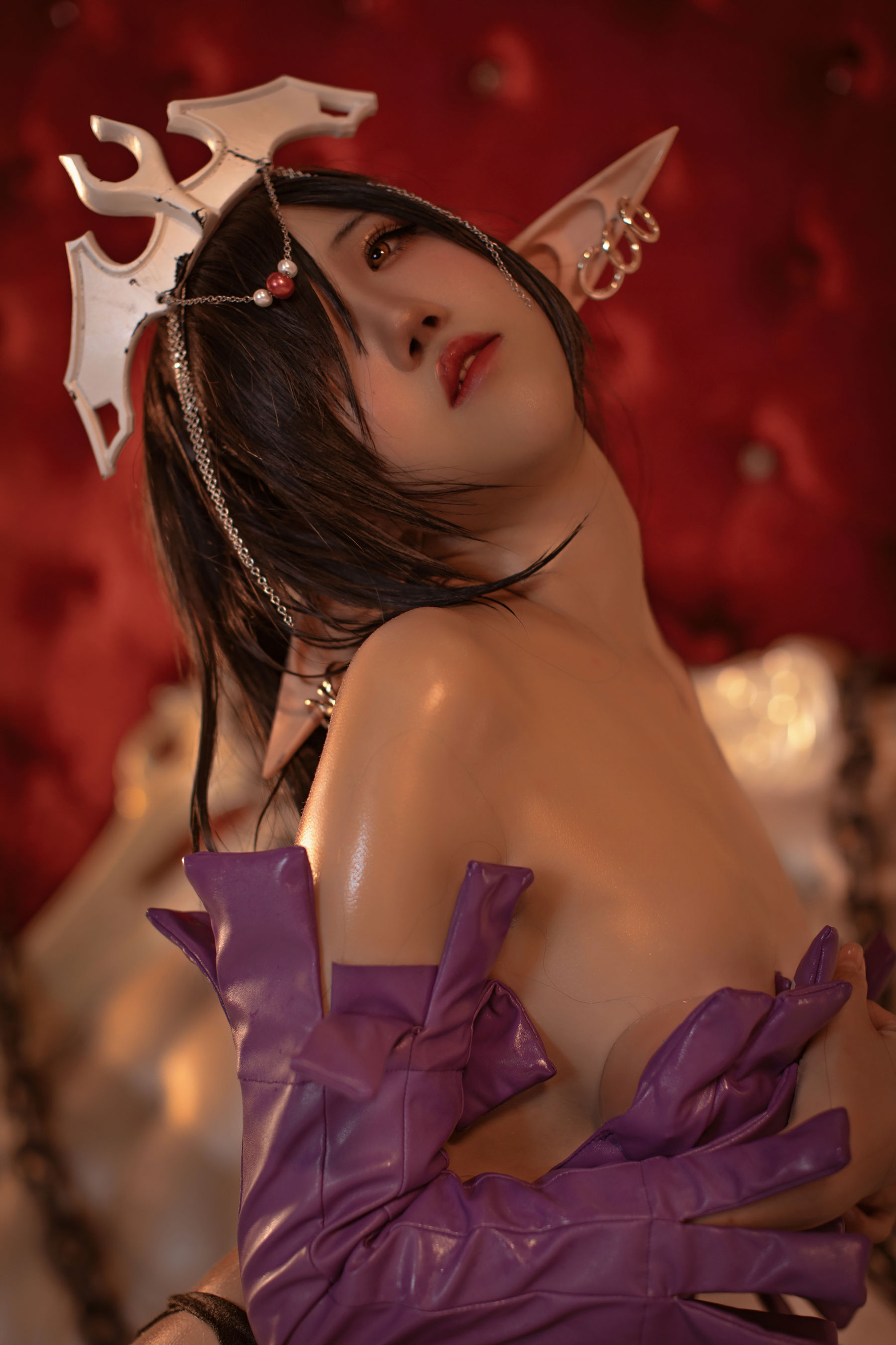 鬼马少女 阿薰kaOri - 黑獣 黑精灵女王奥利卡/(80P)