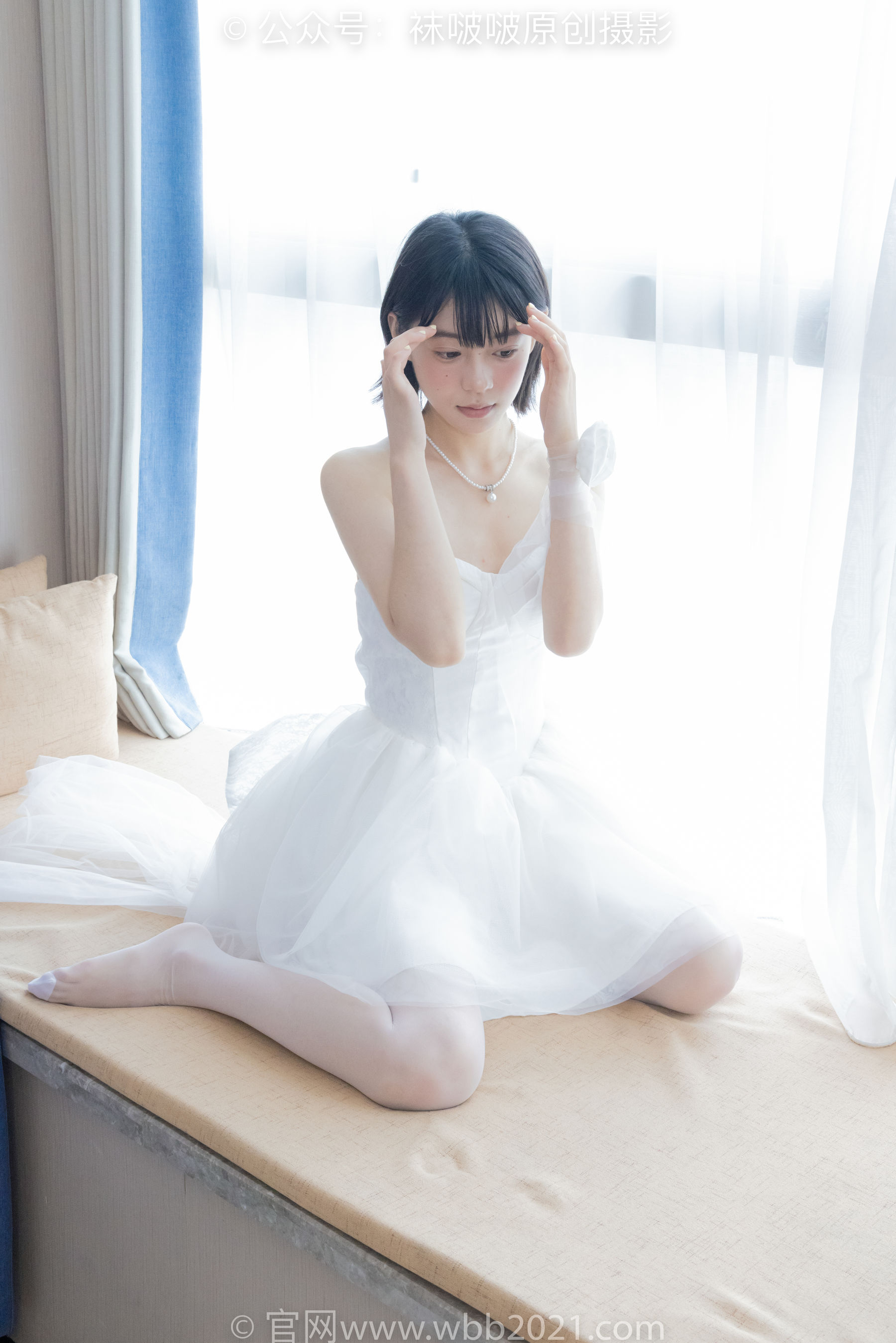 BoBoSocks袜啵啵 No.443 糯米 -高跟鞋、白丝、裸足/(139P)