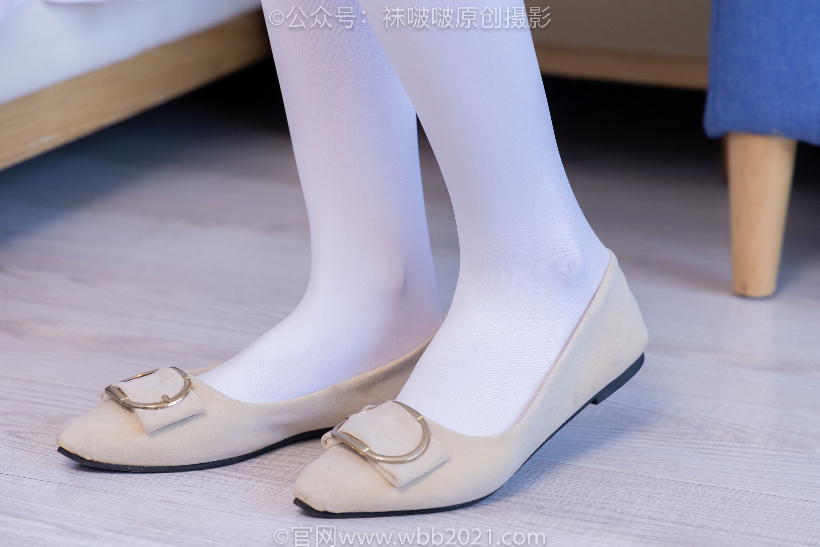 BoBoSocks袜啵啵 No.452 奶油 -平底鞋、帆布鞋、白棉袜、厚白丝、肉丝/(228P)