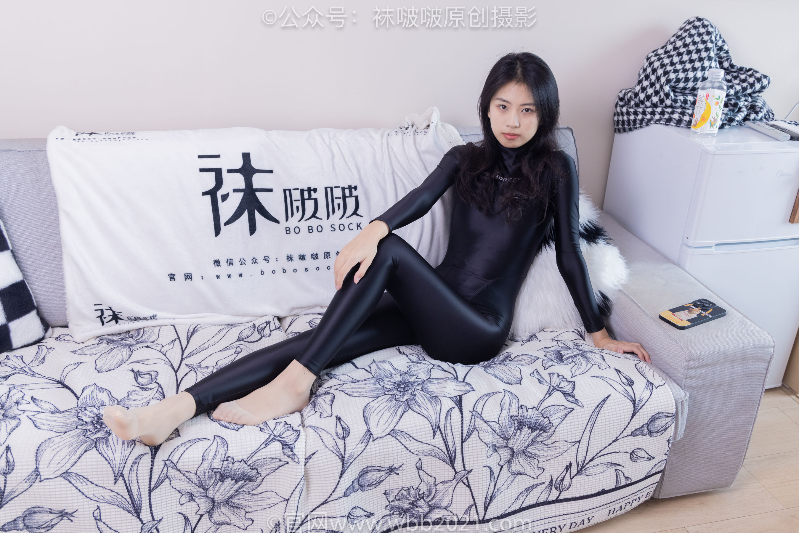 BoBoSocks袜啵啵 No.448 奶油 高跟长靴、肉丝、连体泳衣裤里丝/(209P)