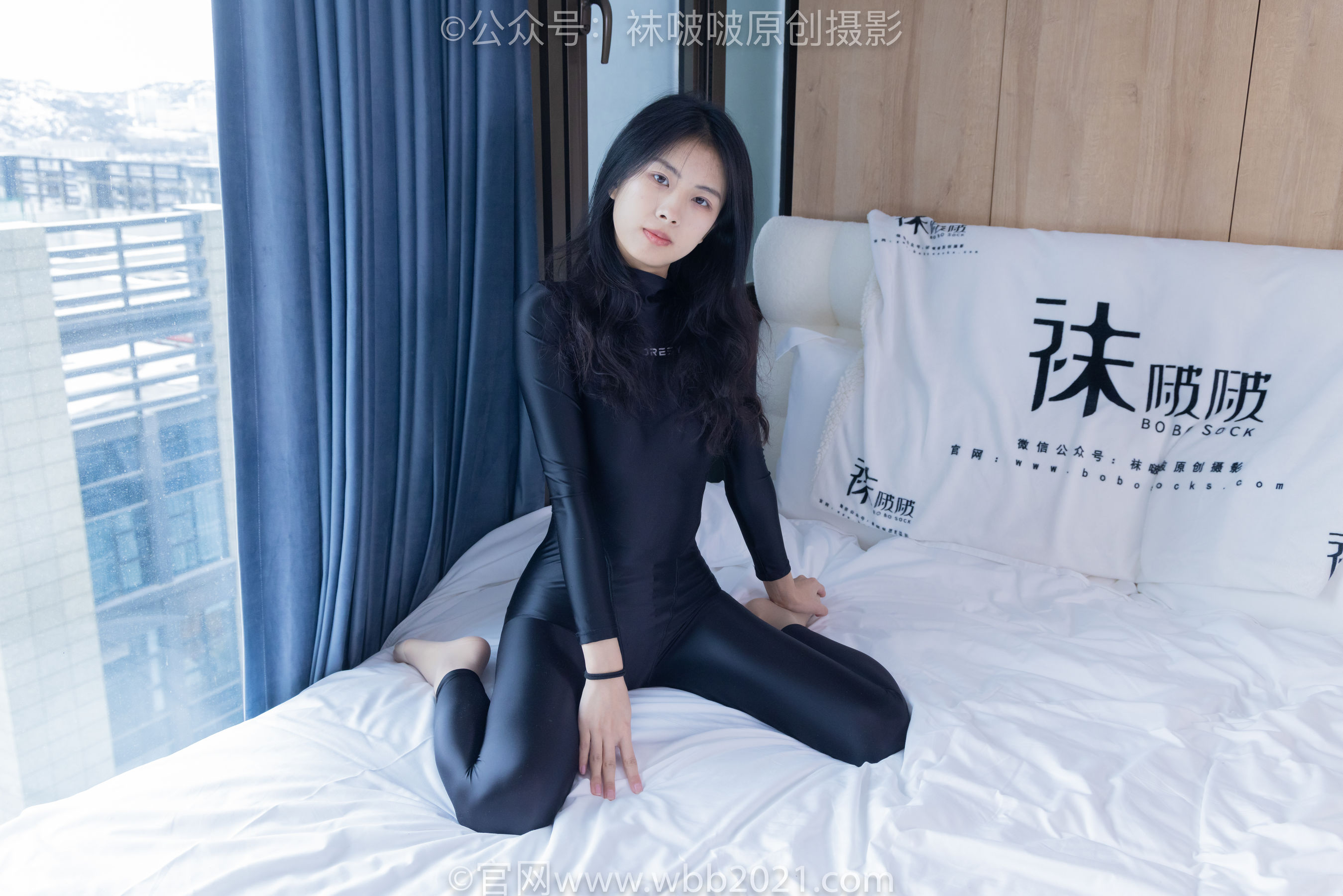 BoBoSocks袜啵啵 No.448 奶油 高跟长靴、肉丝、连体泳衣裤里丝/(209P)