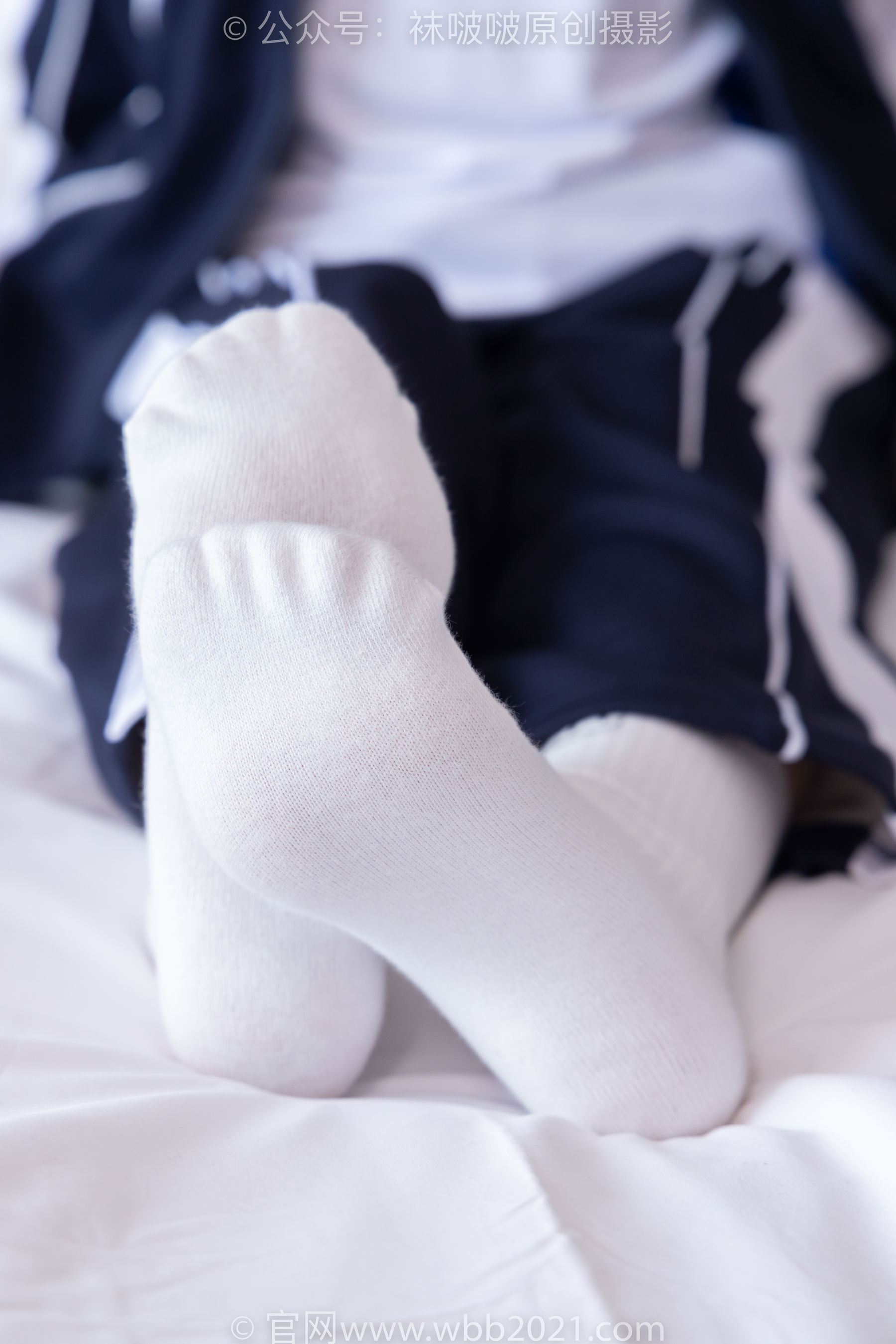 BoBoSocks袜啵啵 No.456 甜甜圈 -运动鞋、白棉袜、裸足、校服/(150P)