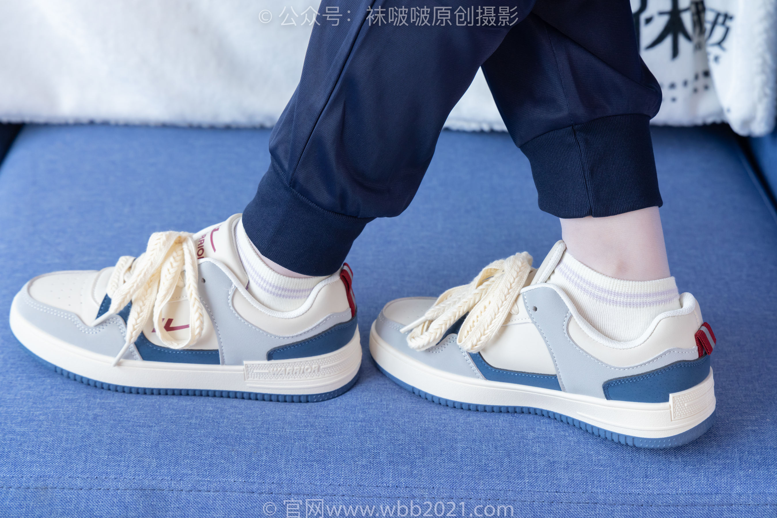 BoBoSocks袜啵啵 No.446 甜甜圈 板鞋、白棉袜、白丝、校服裤里丝/(150P)