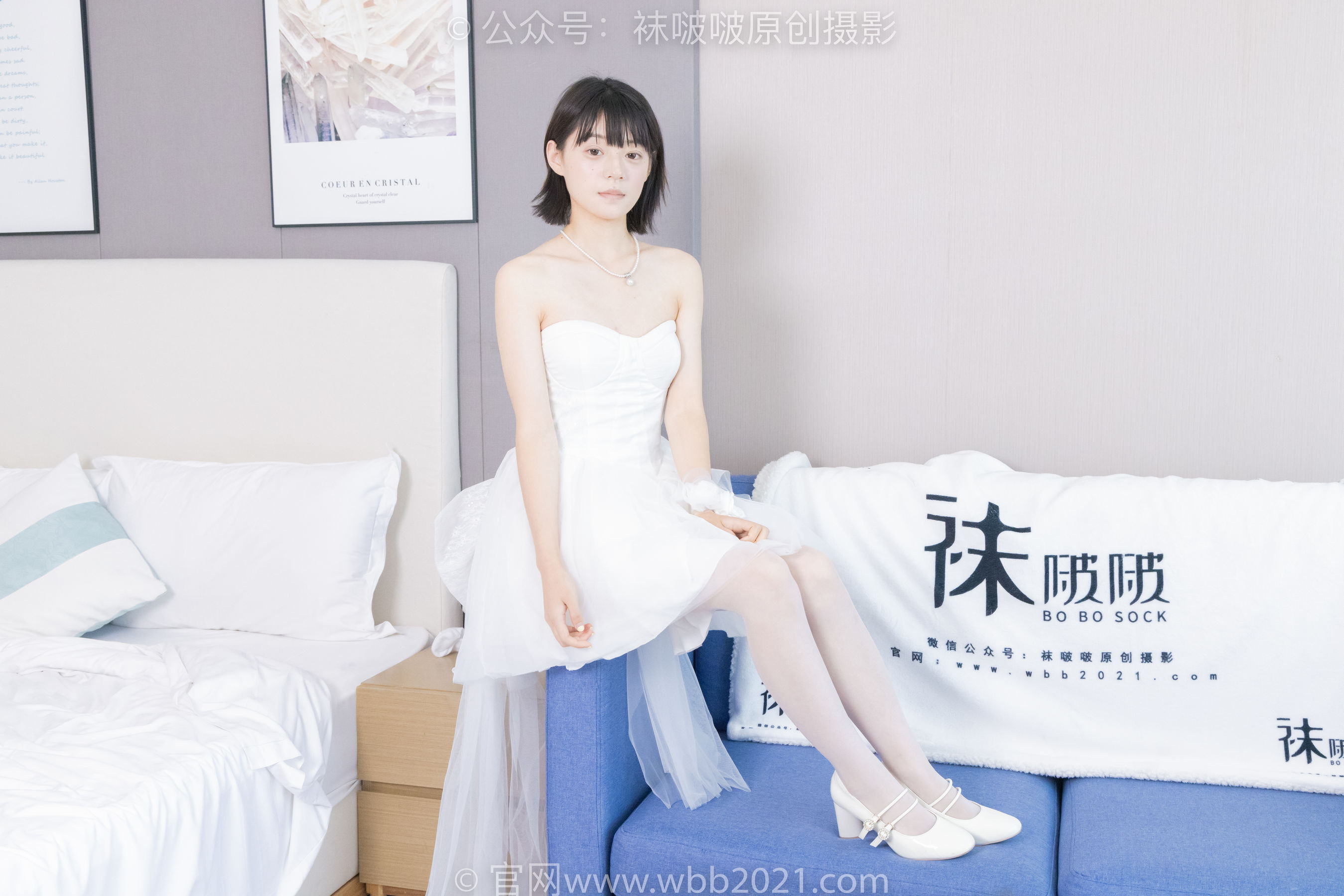 BoBoSocks袜啵啵 No.443 糯米 -高跟鞋、白丝、裸足/(139P)