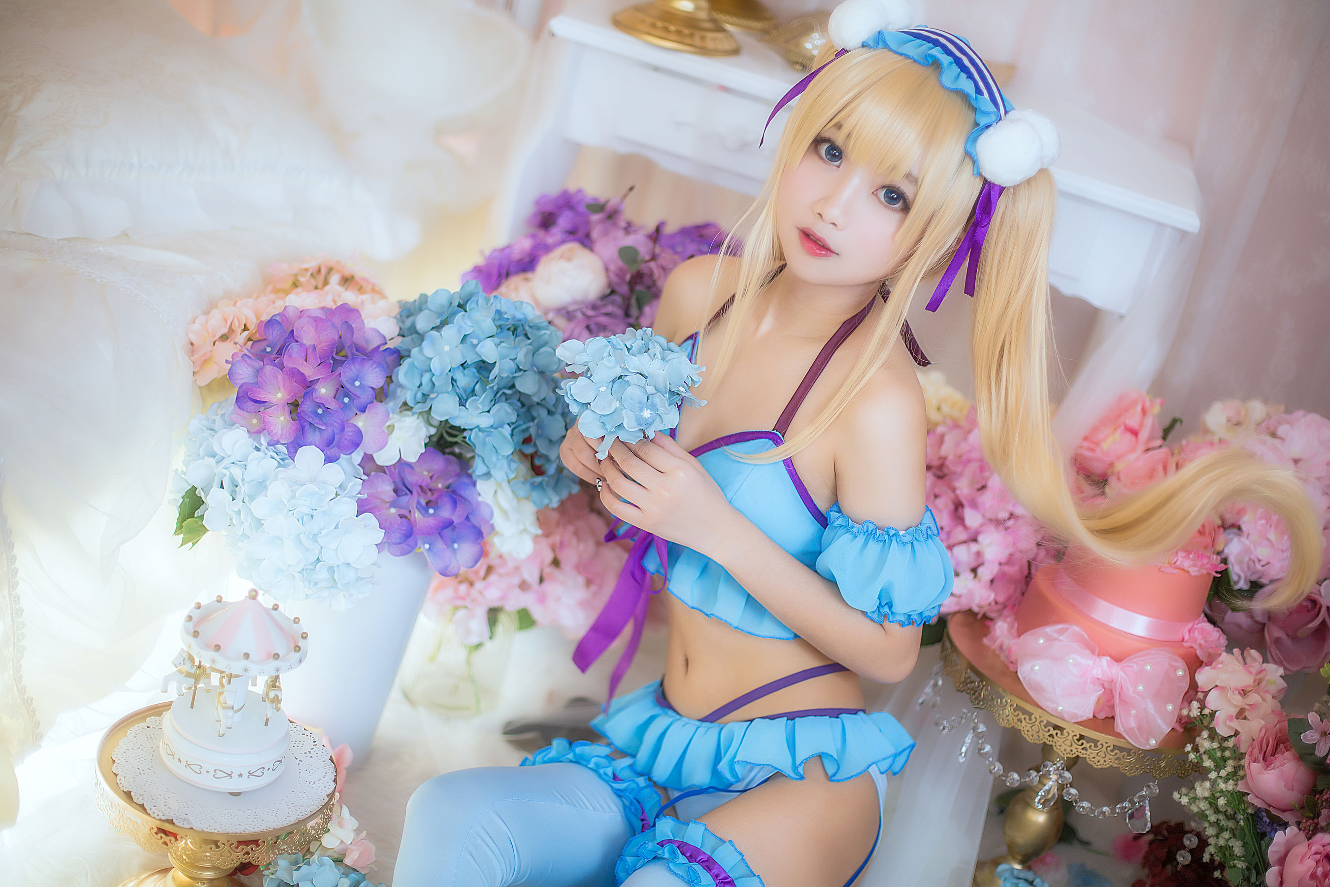 白嫩美少女 鬼畜瑶 - 睡衣/(14P)