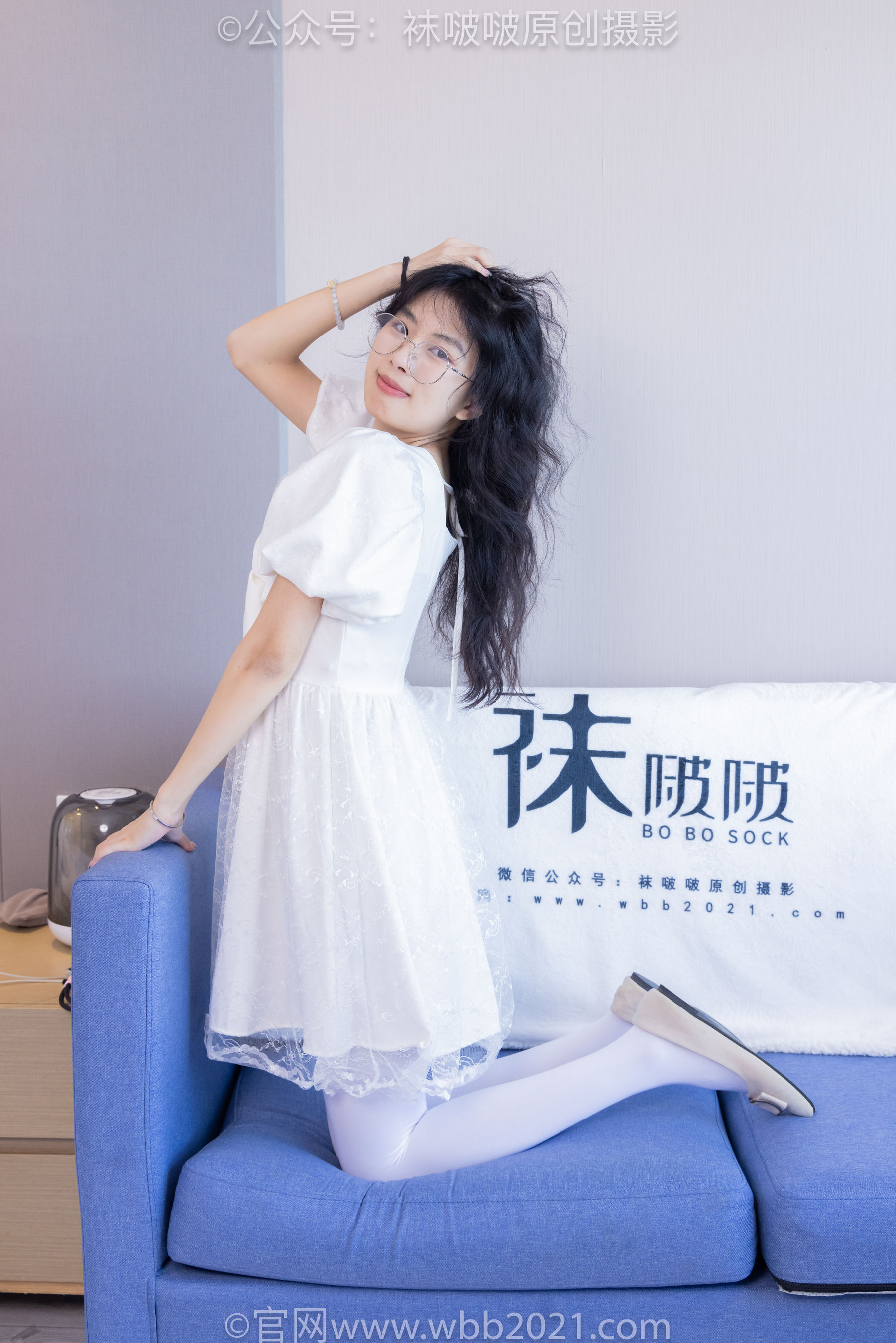 BoBoSocks袜啵啵 No.452 奶油 -平底鞋、帆布鞋、白棉袜、厚白丝、肉丝/(228P)