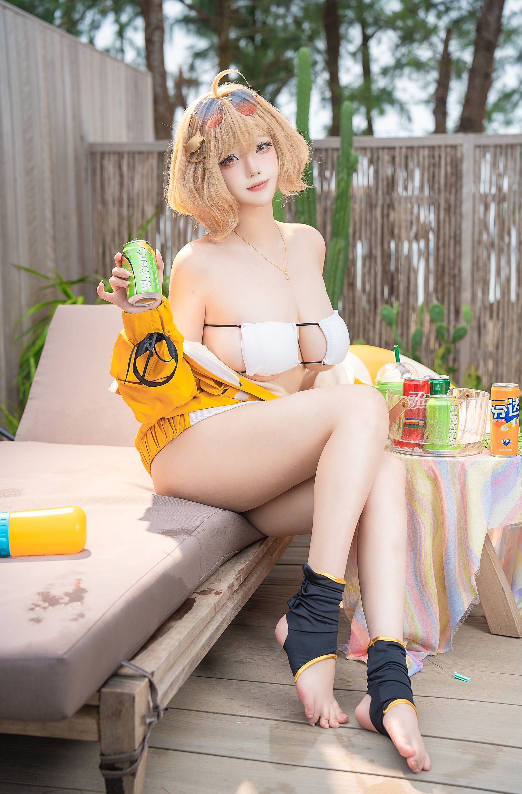 萌妹 菌烨tako - 阿妮斯泳装/(9P)