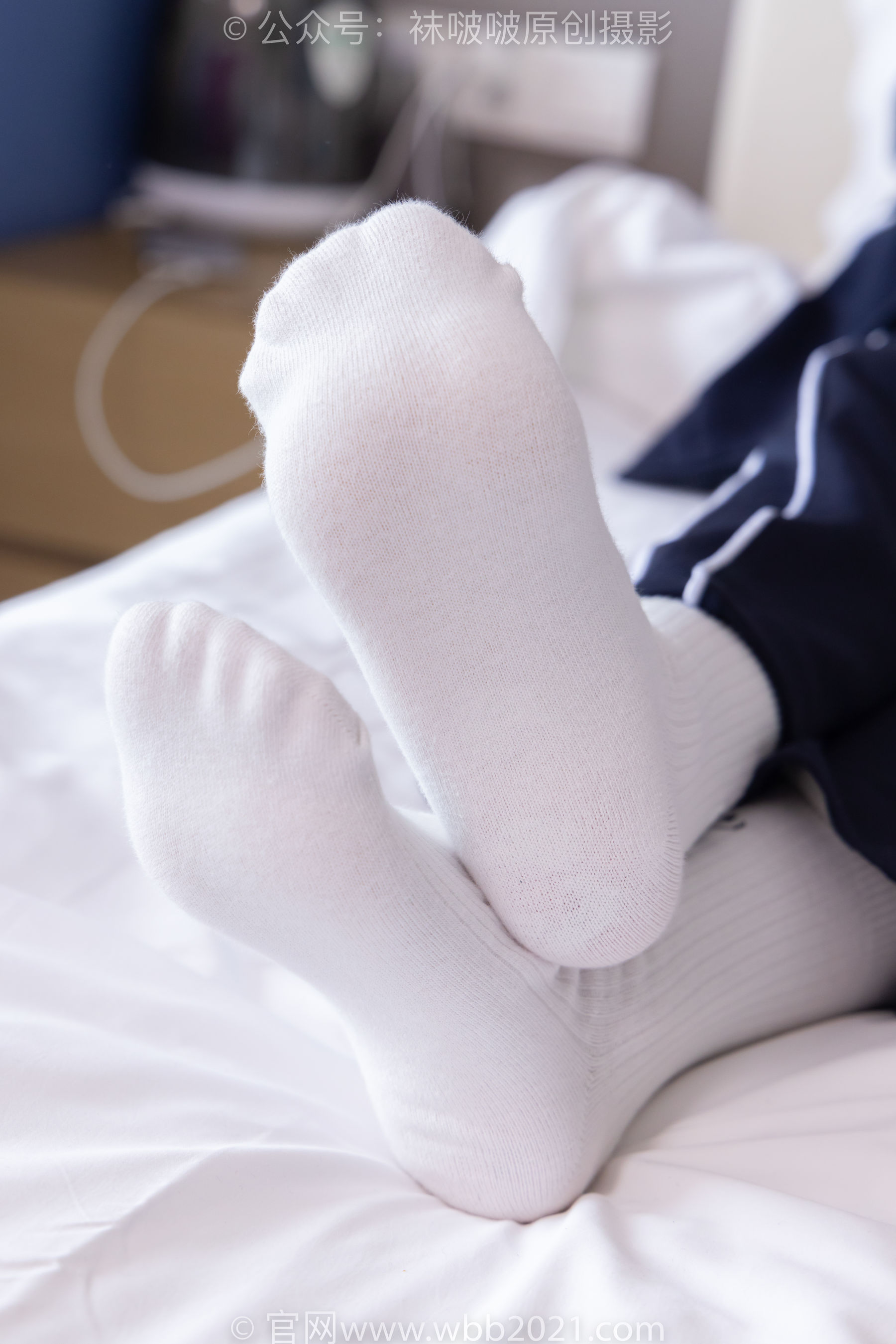 BoBoSocks袜啵啵 No.456 甜甜圈 -运动鞋、白棉袜、裸足、校服/(150P)