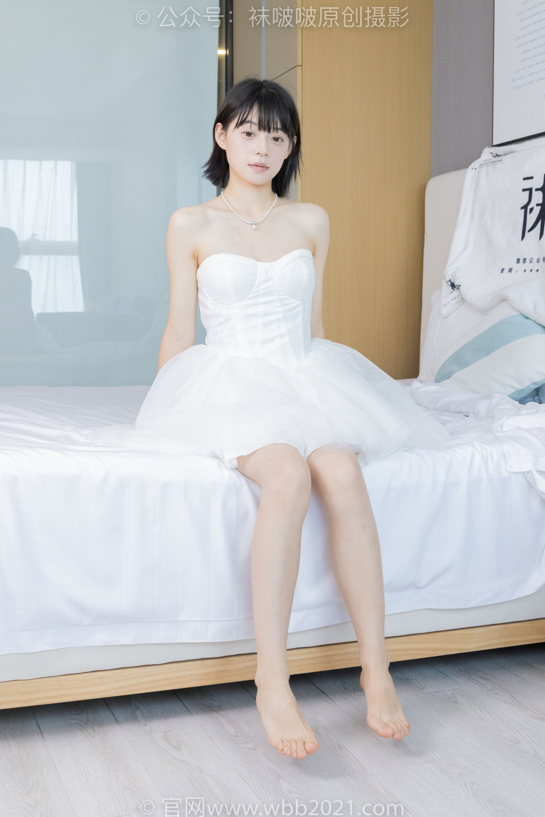 BoBoSocks袜啵啵 No.443 糯米 -高跟鞋、白丝、裸足/(139P)