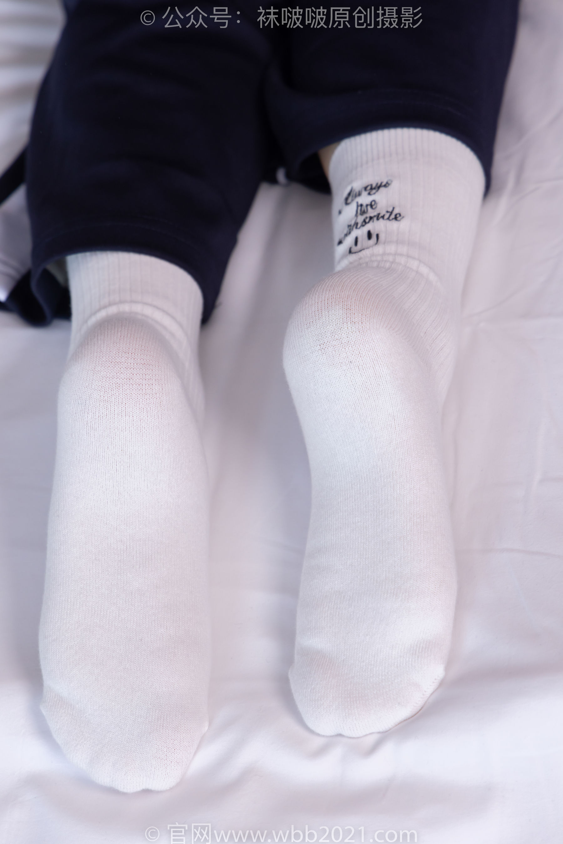 BoBoSocks袜啵啵 No.456 甜甜圈 -运动鞋、白棉袜、裸足、校服/(150P)