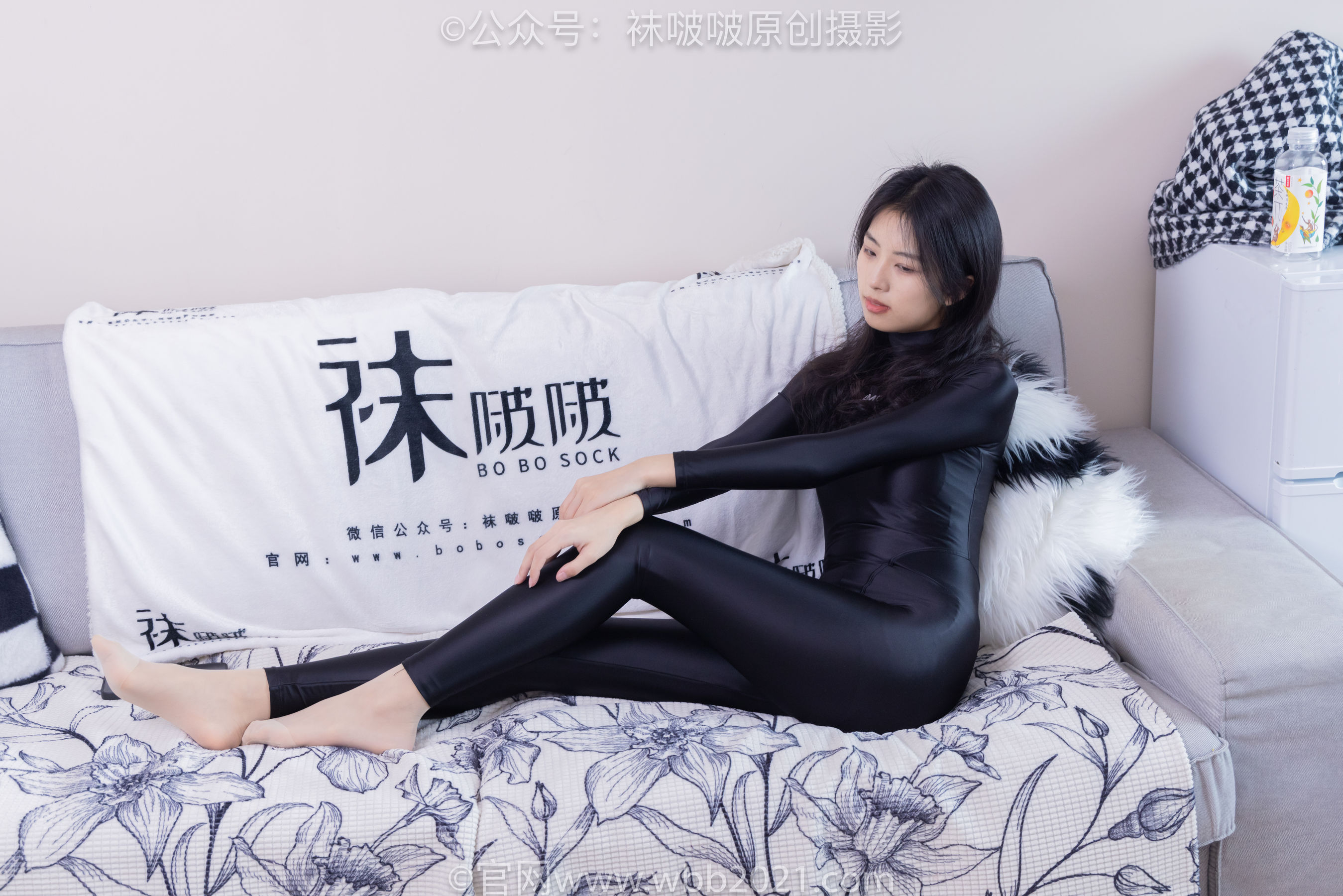 BoBoSocks袜啵啵 No.448 奶油 高跟长靴、肉丝、连体泳衣裤里丝/(209P)