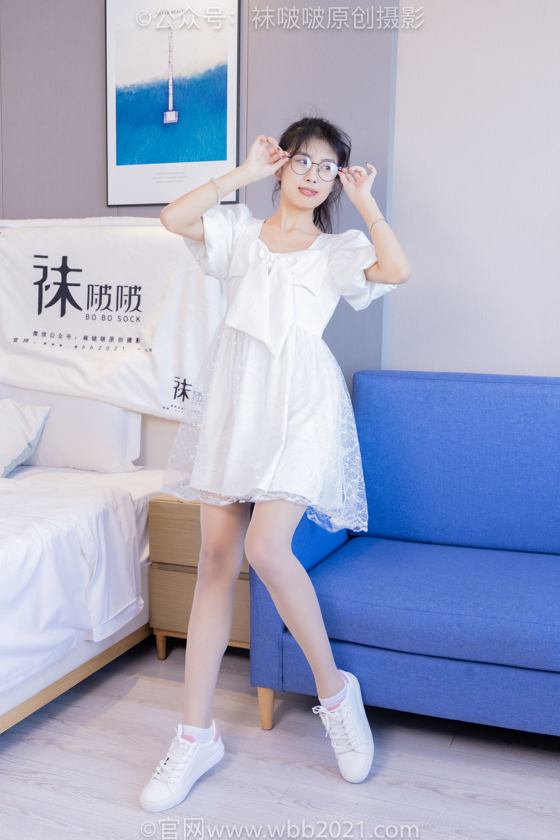 BoBoSocks袜啵啵 No.452 奶油 -平底鞋、帆布鞋、白棉袜、厚白丝、肉丝/(228P)