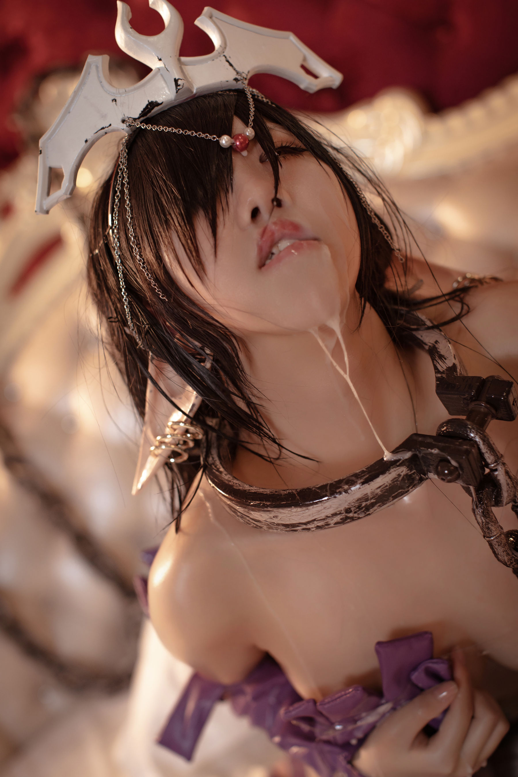 鬼马少女 阿薰kaOri - 黑獣 黑精灵女王奥利卡/(80P)