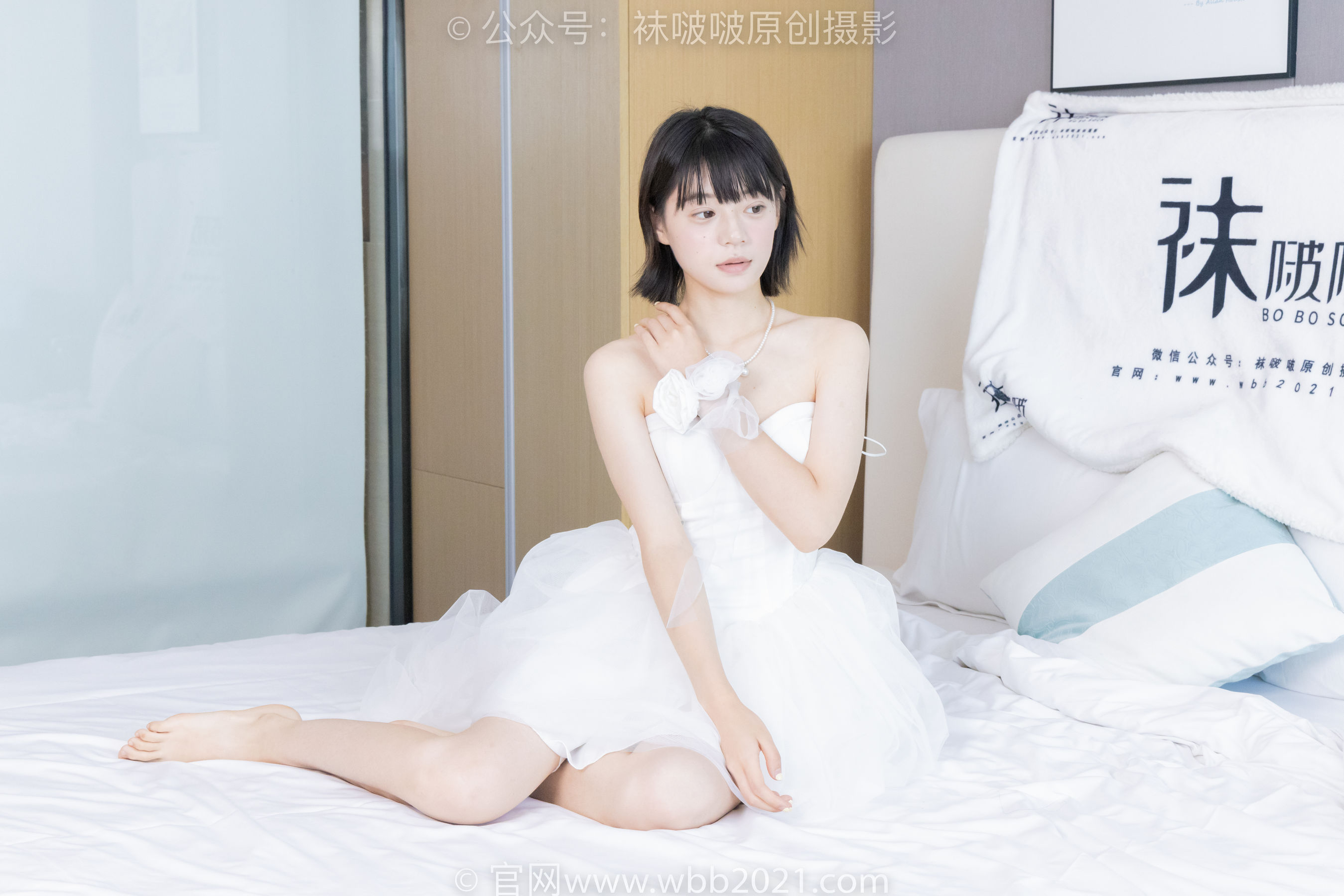 BoBoSocks袜啵啵 No.443 糯米 -高跟鞋、白丝、裸足/(139P)