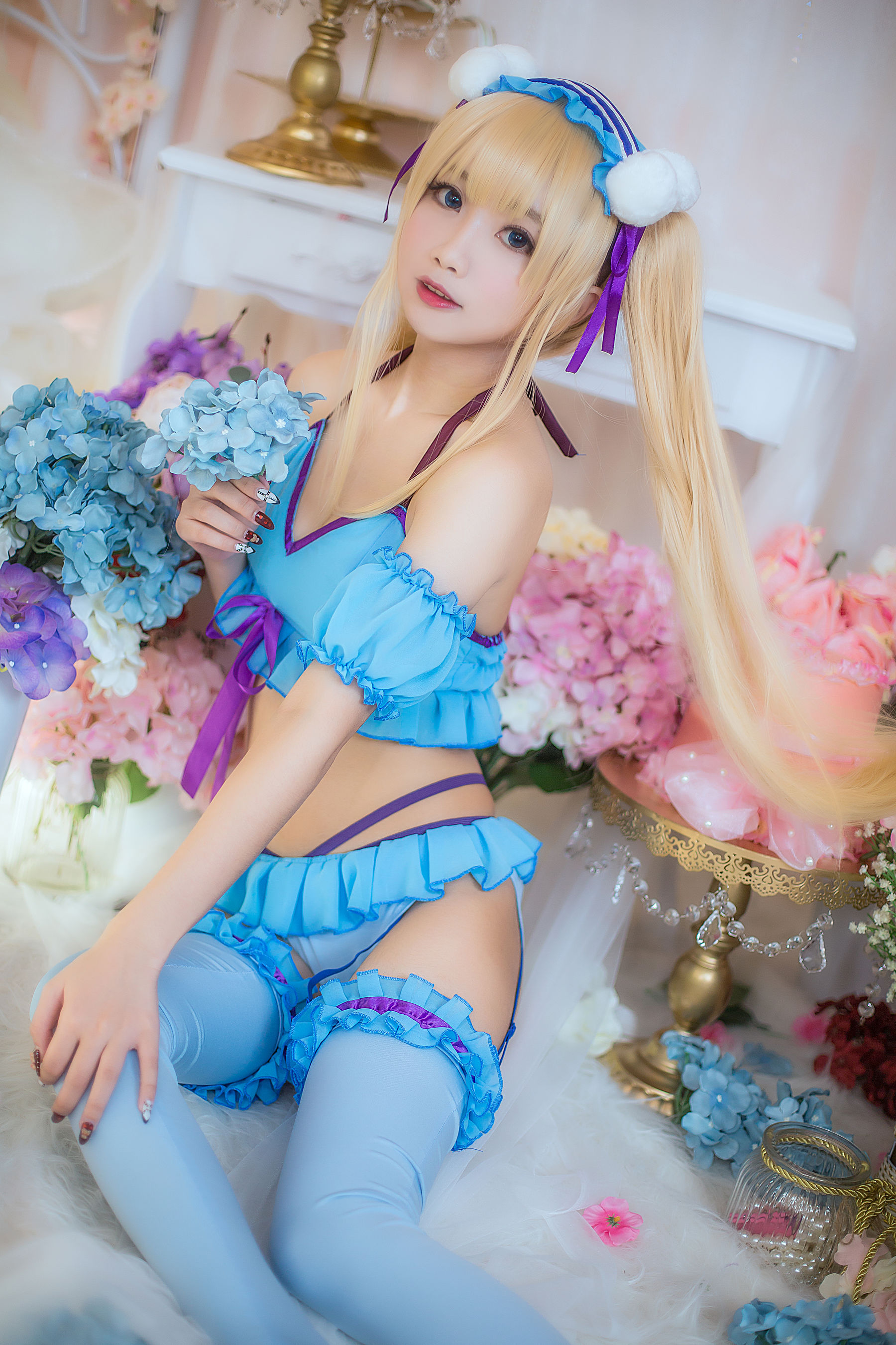 白嫩美少女 鬼畜瑶 - 睡衣/(14P)