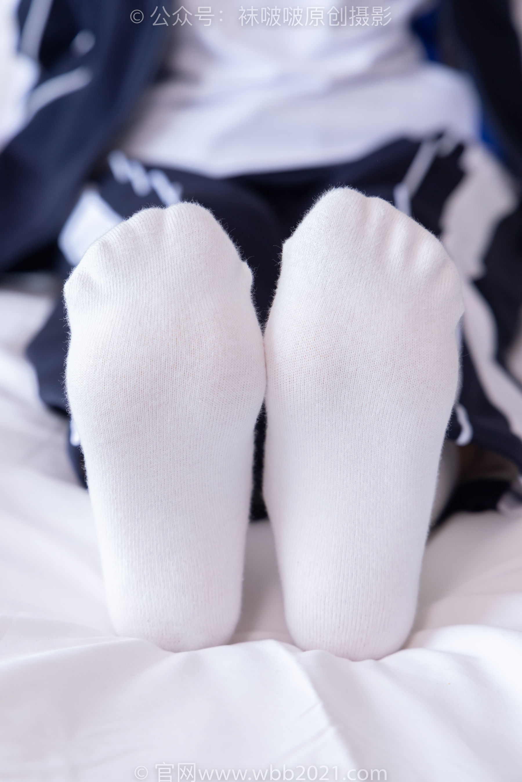 BoBoSocks袜啵啵 No.456 甜甜圈 -运动鞋、白棉袜、裸足、校服/(150P)