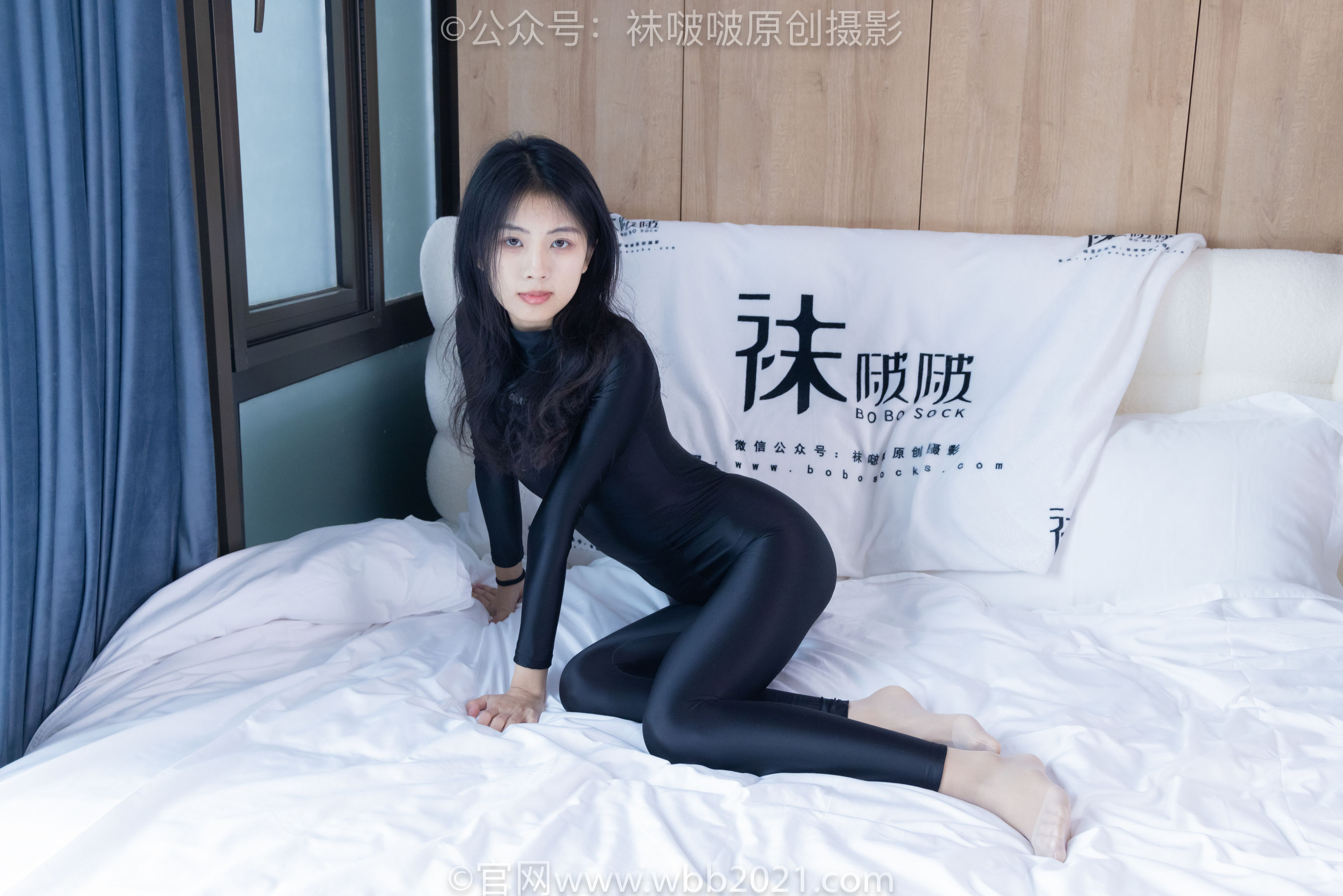 BoBoSocks袜啵啵 No.448 奶油 高跟长靴、肉丝、连体泳衣裤里丝/(209P)