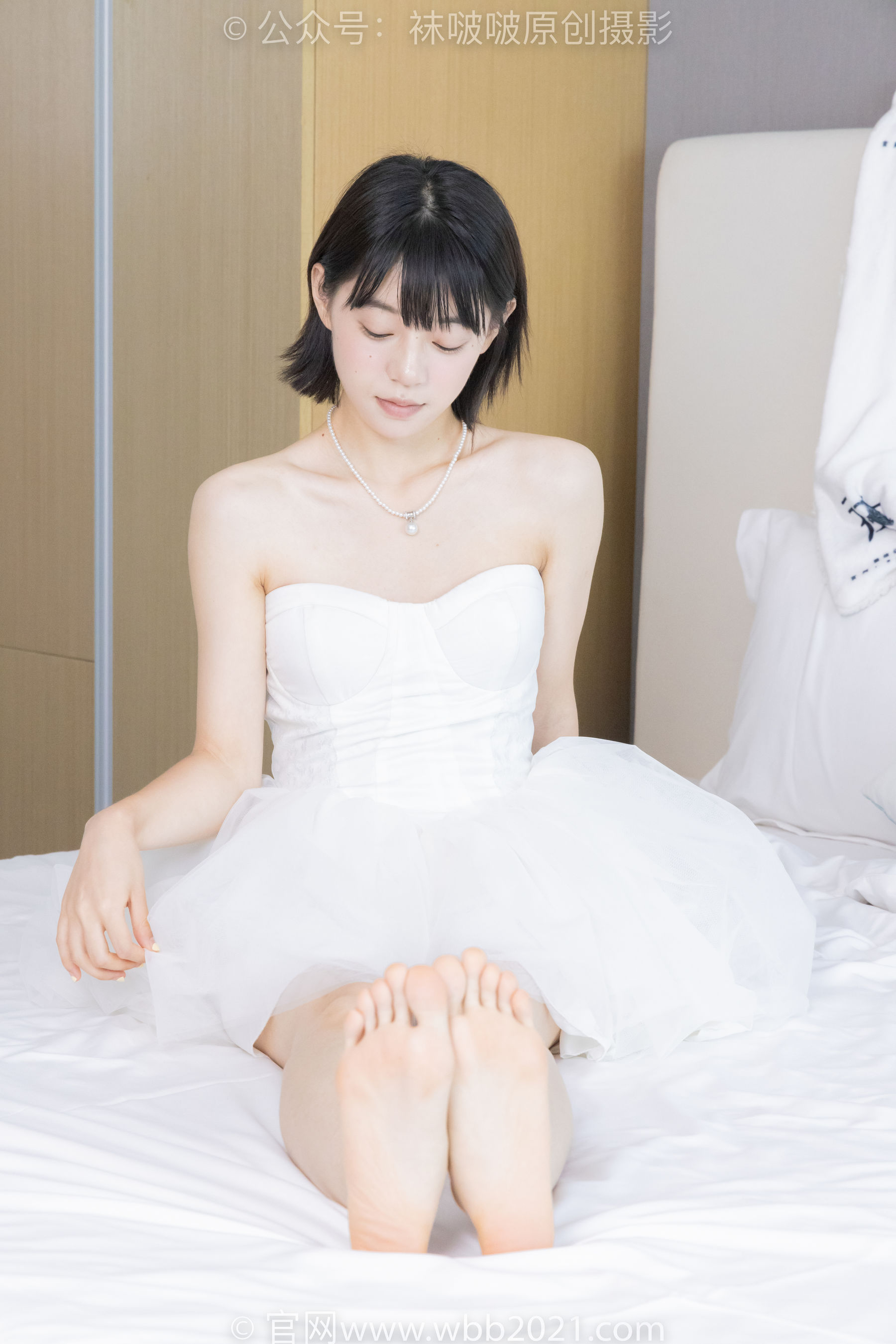 BoBoSocks袜啵啵 No.443 糯米 -高跟鞋、白丝、裸足/(139P)