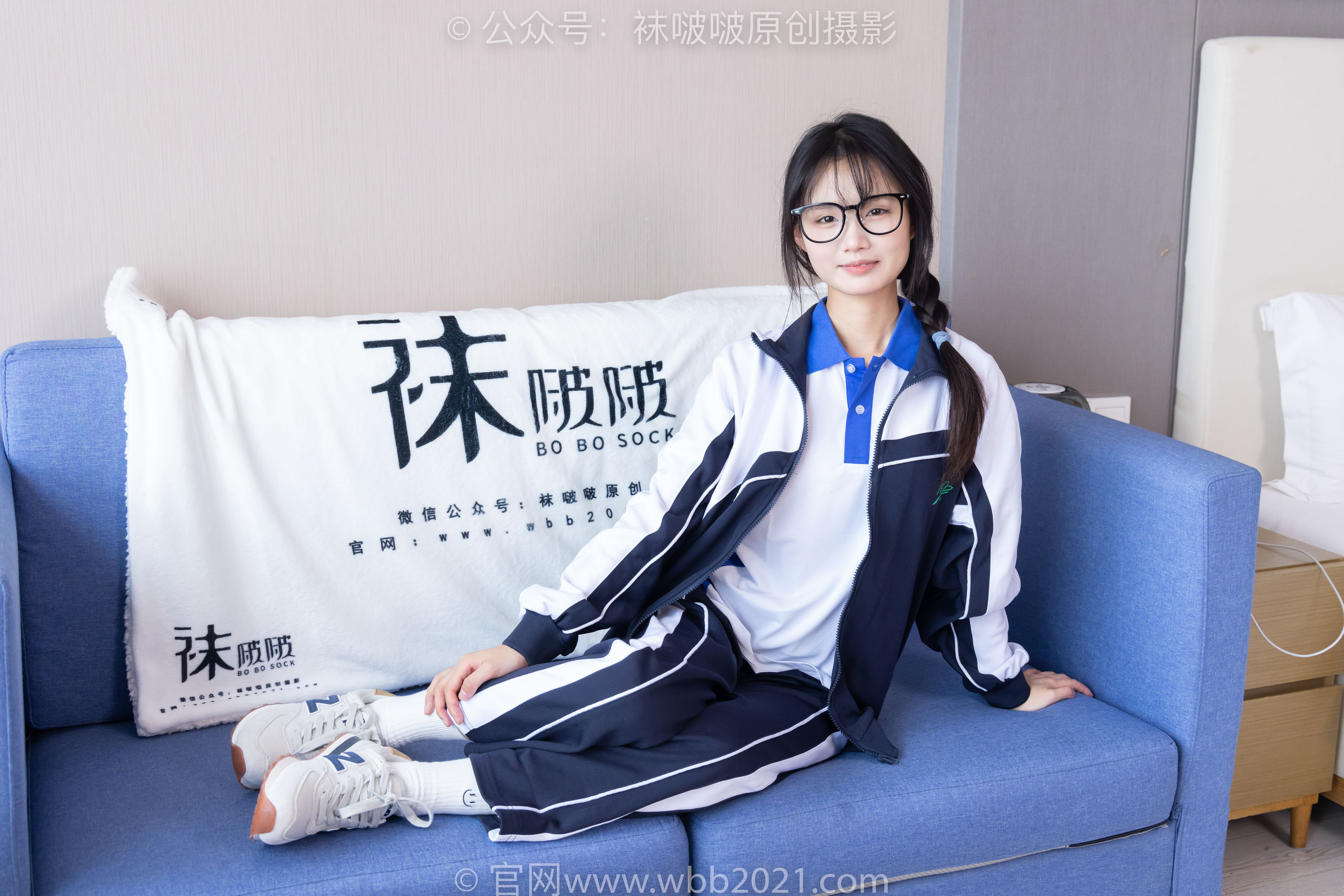 BoBoSocks袜啵啵 No.456 甜甜圈 -运动鞋、白棉袜、裸足、校服/(150P)
