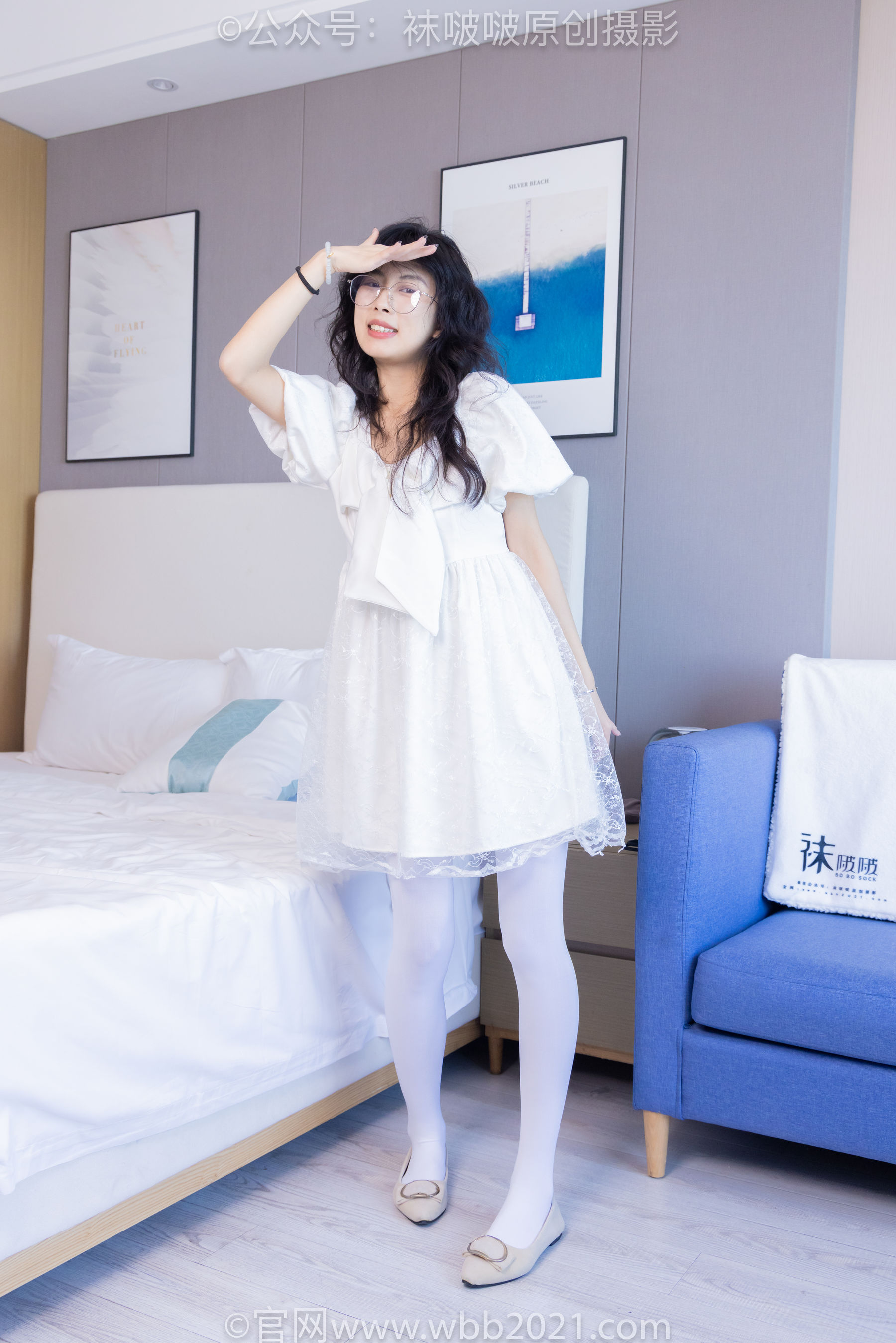 BoBoSocks袜啵啵 No.452 奶油 -平底鞋、帆布鞋、白棉袜、厚白丝、肉丝/(228P)
