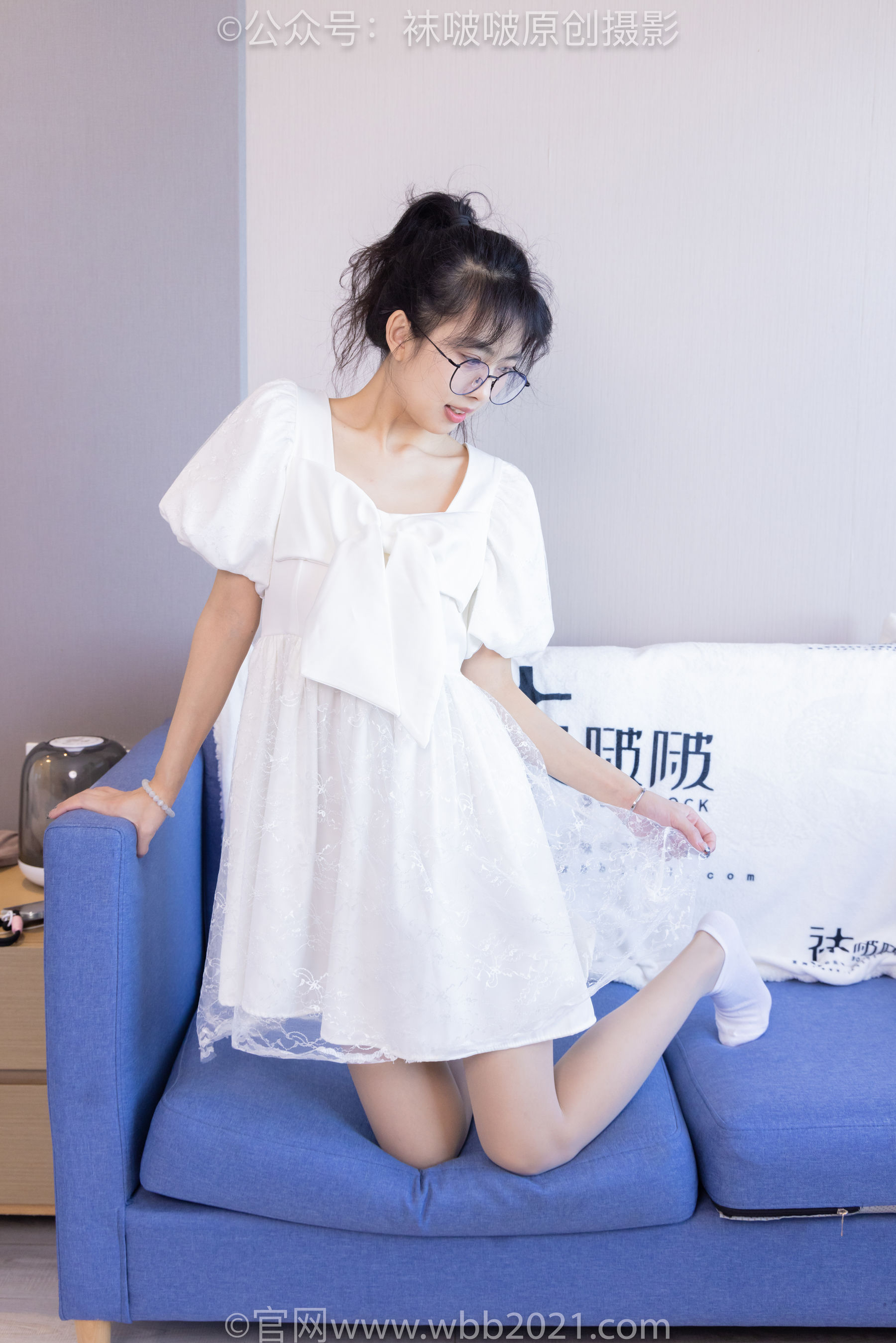 BoBoSocks袜啵啵 No.452 奶油 -平底鞋、帆布鞋、白棉袜、厚白丝、肉丝/(228P)