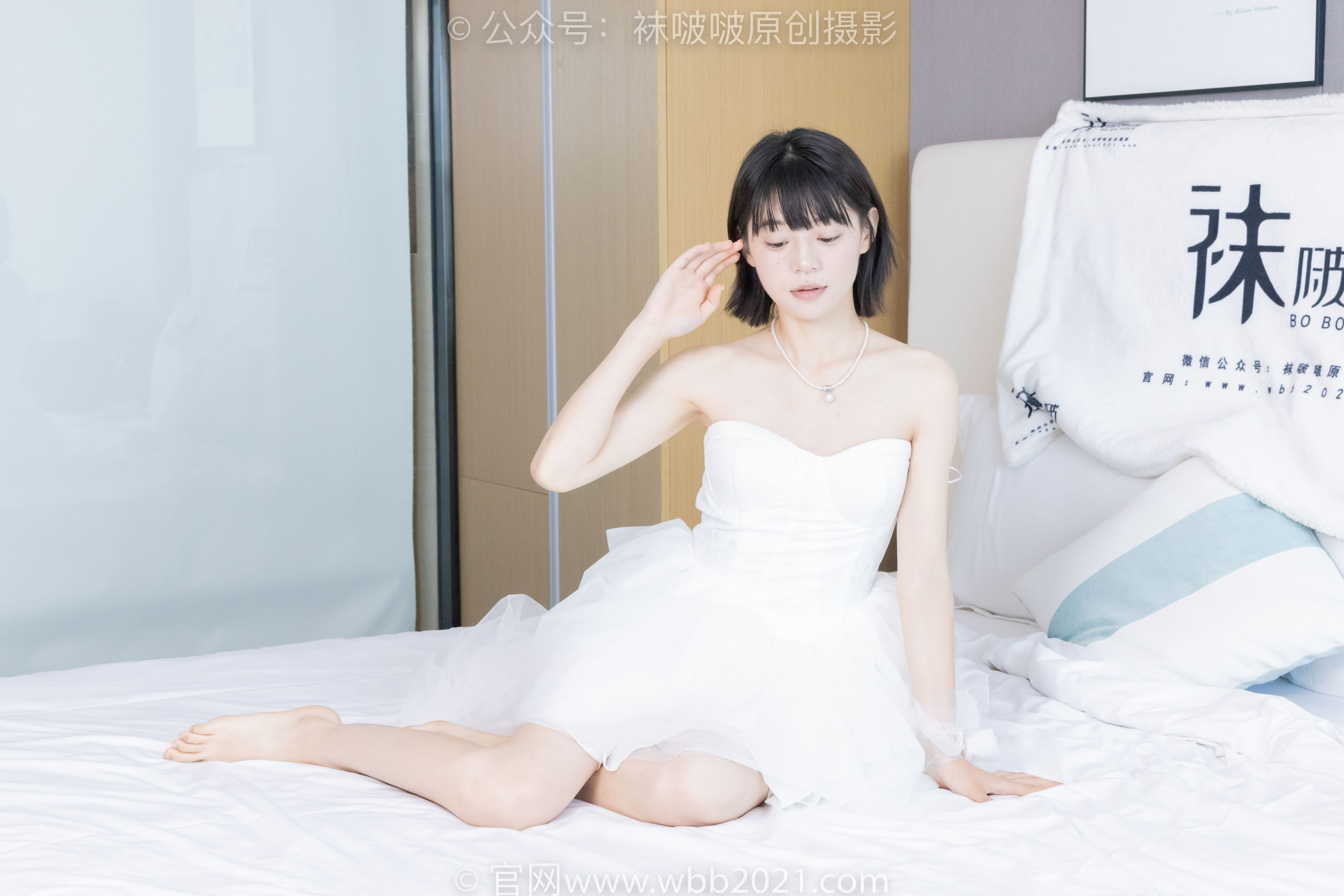 BoBoSocks袜啵啵 No.443 糯米 -高跟鞋、白丝、裸足/(139P)