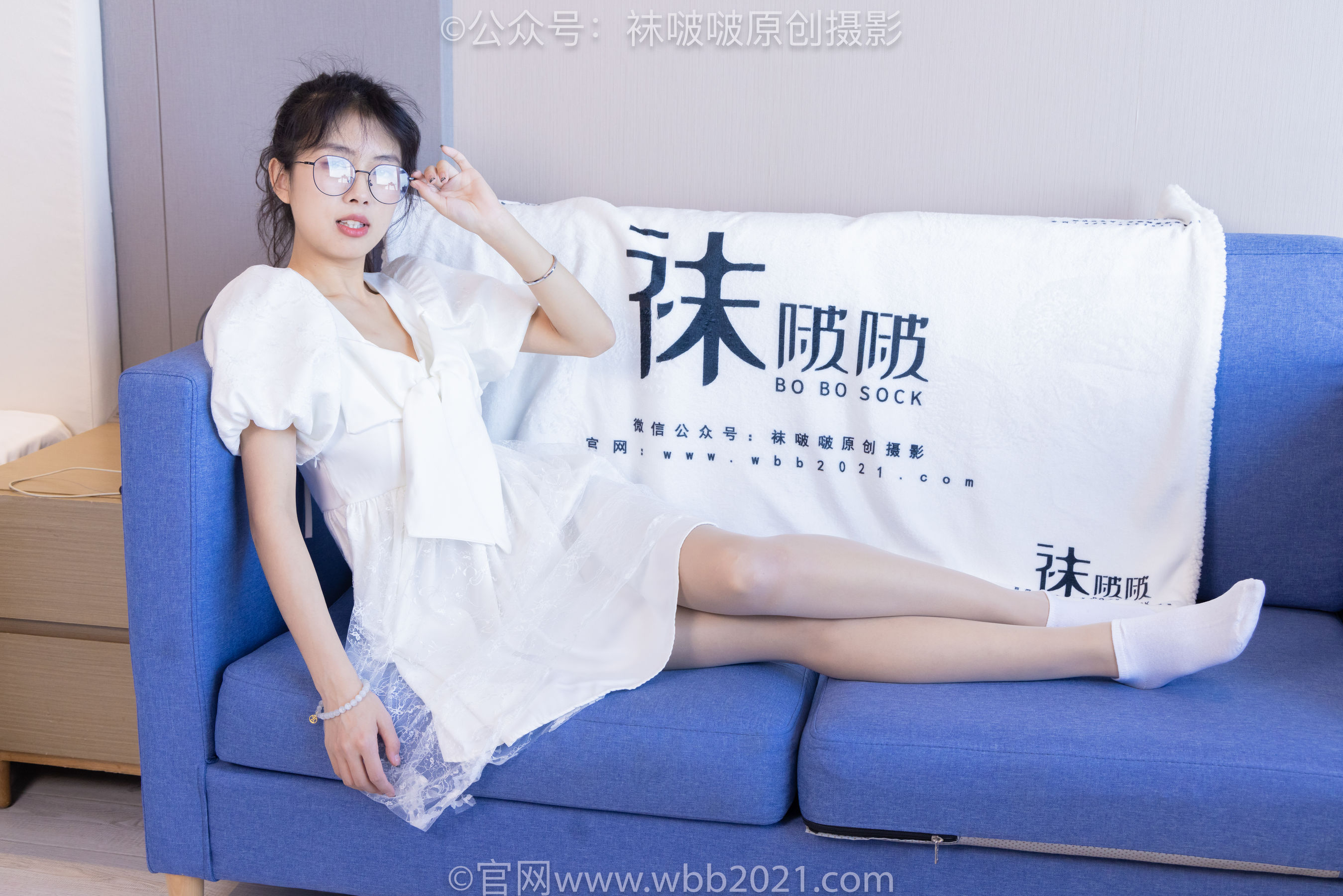 BoBoSocks袜啵啵 No.452 奶油 -平底鞋、帆布鞋、白棉袜、厚白丝、肉丝/(228P)