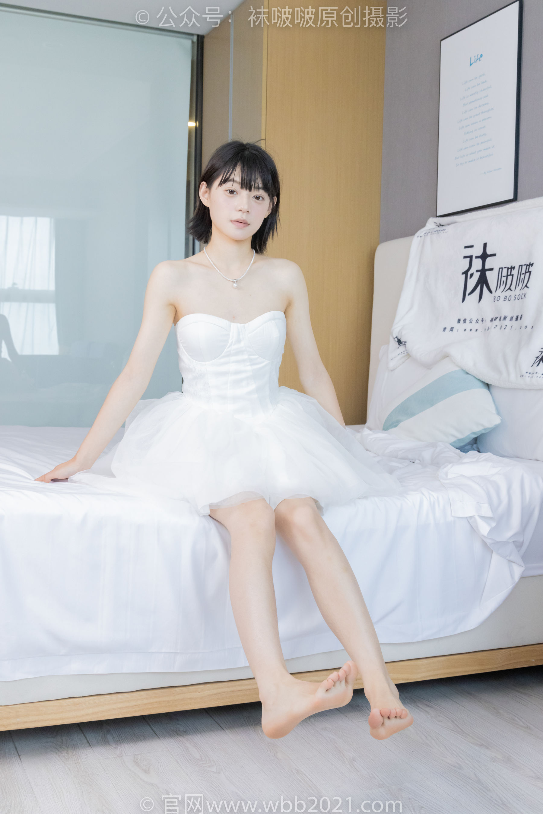 BoBoSocks袜啵啵 No.443 糯米 -高跟鞋、白丝、裸足/(139P)