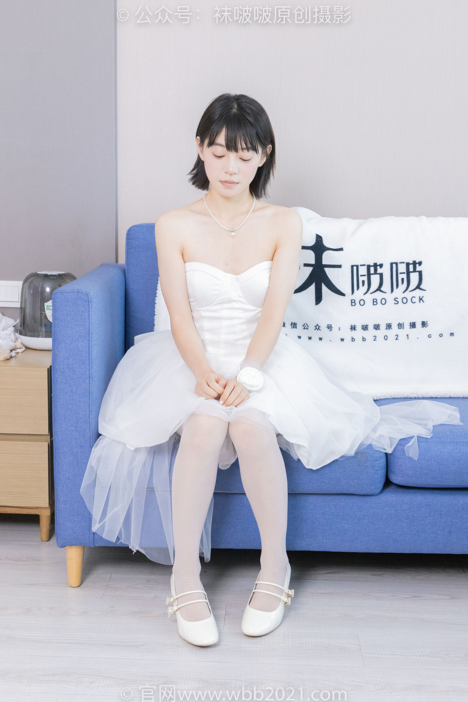 BoBoSocks袜啵啵 No.443 糯米 -高跟鞋、白丝、裸足/(139P)