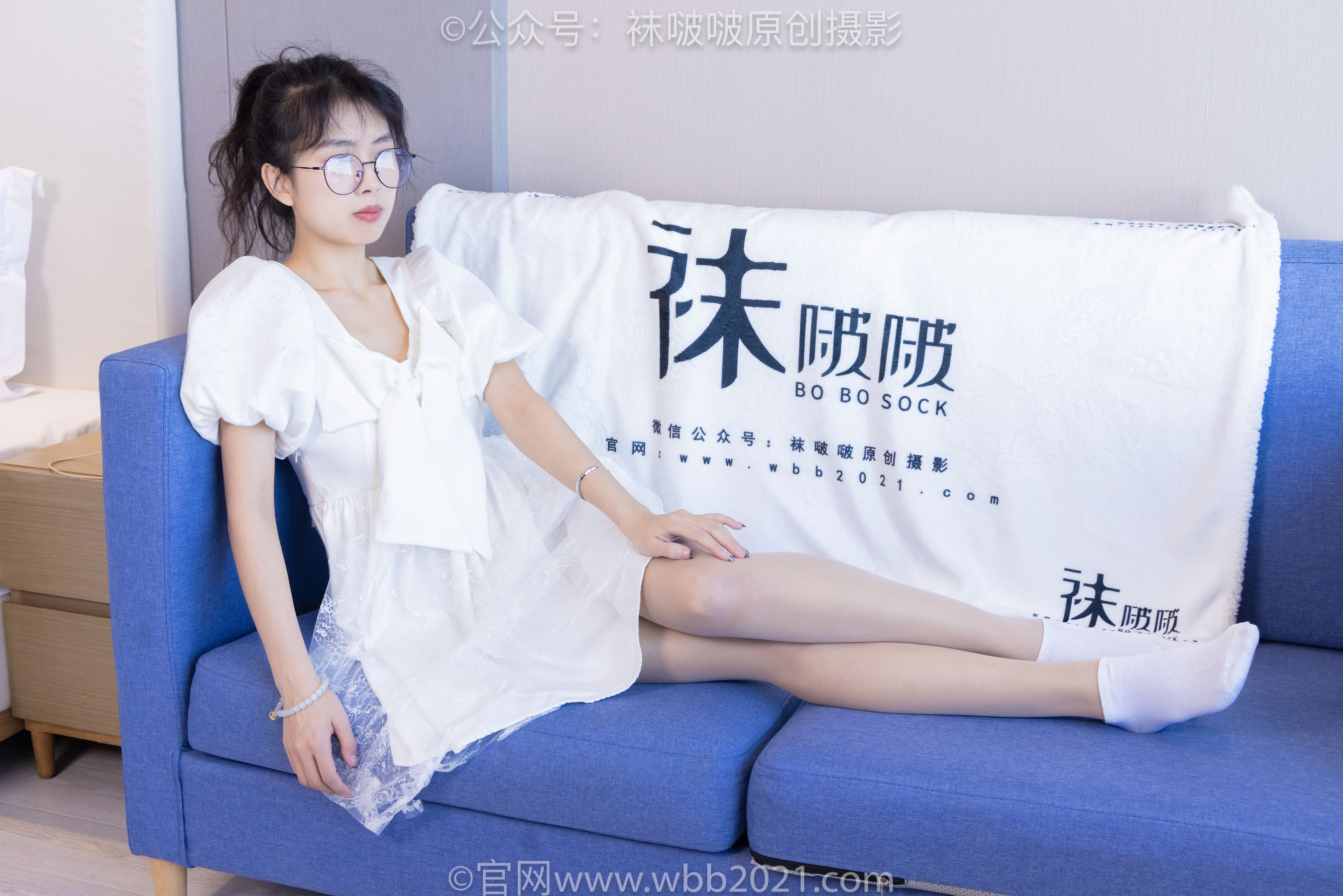 BoBoSocks袜啵啵 No.452 奶油 -平底鞋、帆布鞋、白棉袜、厚白丝、肉丝/(228P)