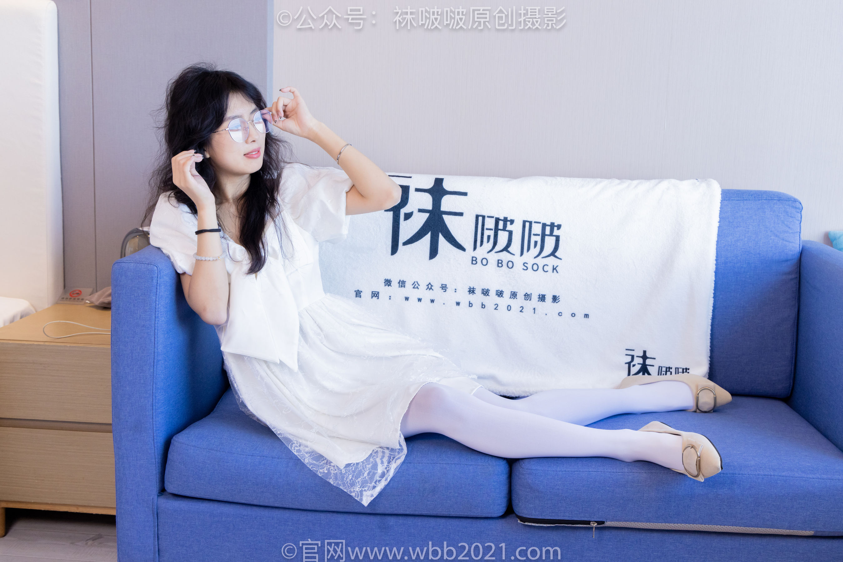 BoBoSocks袜啵啵 No.452 奶油 -平底鞋、帆布鞋、白棉袜、厚白丝、肉丝/(228P)