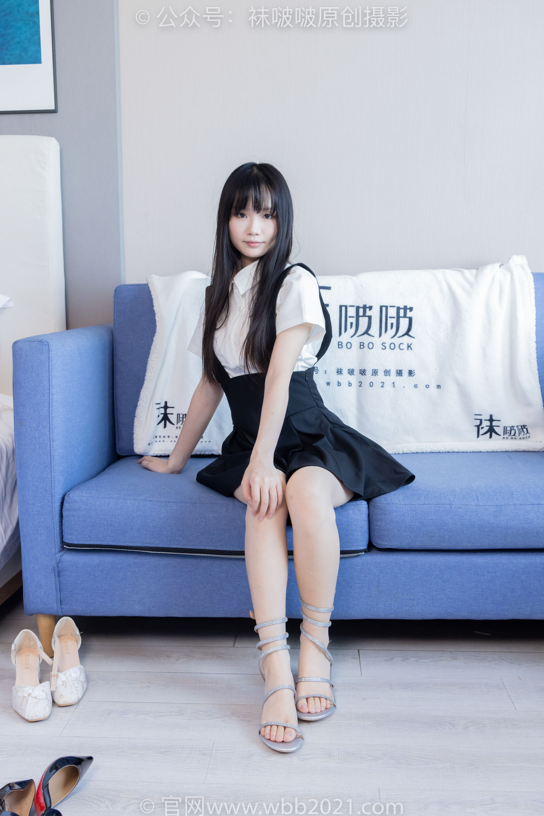 BoBoSocks袜啵啵 No.444 甜甜圈 -两双高跟鞋、凉鞋、肉丝、裸足/(185P)