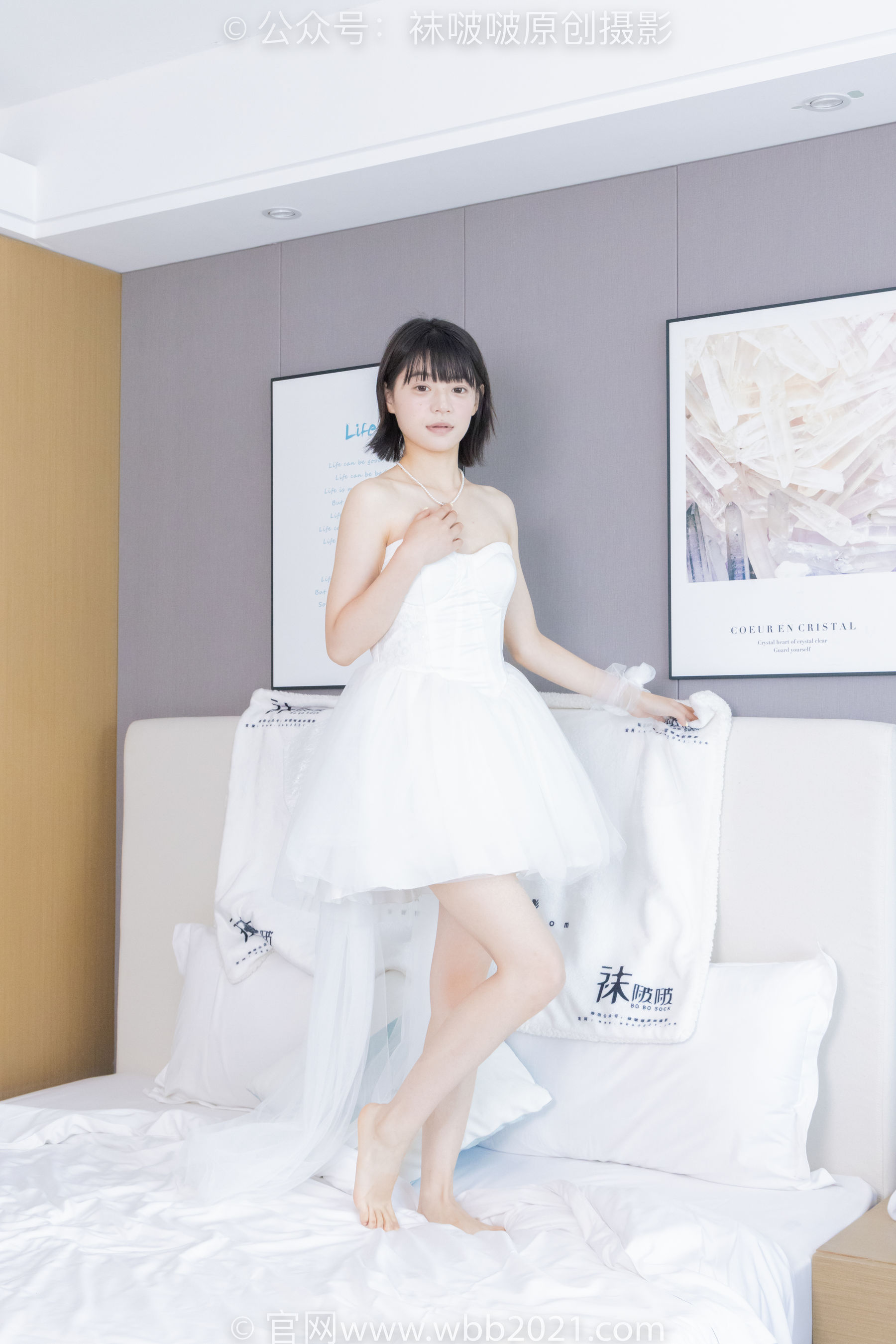 BoBoSocks袜啵啵 No.443 糯米 -高跟鞋、白丝、裸足/(139P)