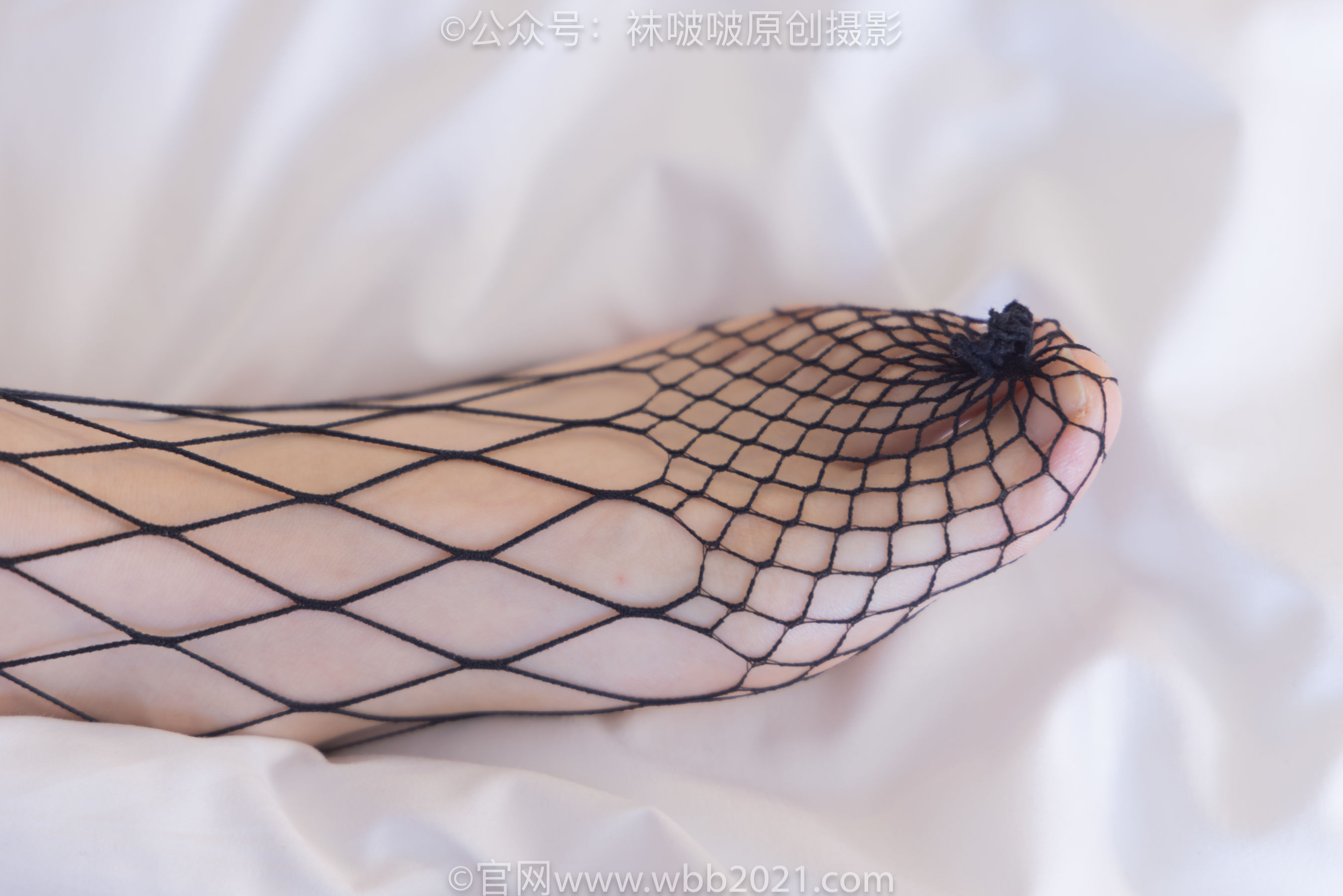 BoBoSocks袜啵啵 No.453 小甜豆 -帆布鞋、黑色渔网袜/(141P)