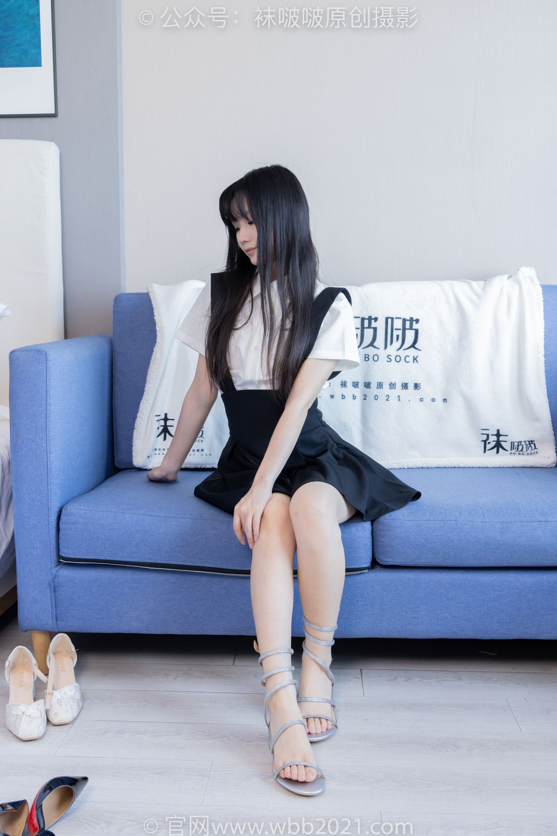 BoBoSocks袜啵啵 No.444 甜甜圈 -两双高跟鞋、凉鞋、肉丝、裸足/(185P)