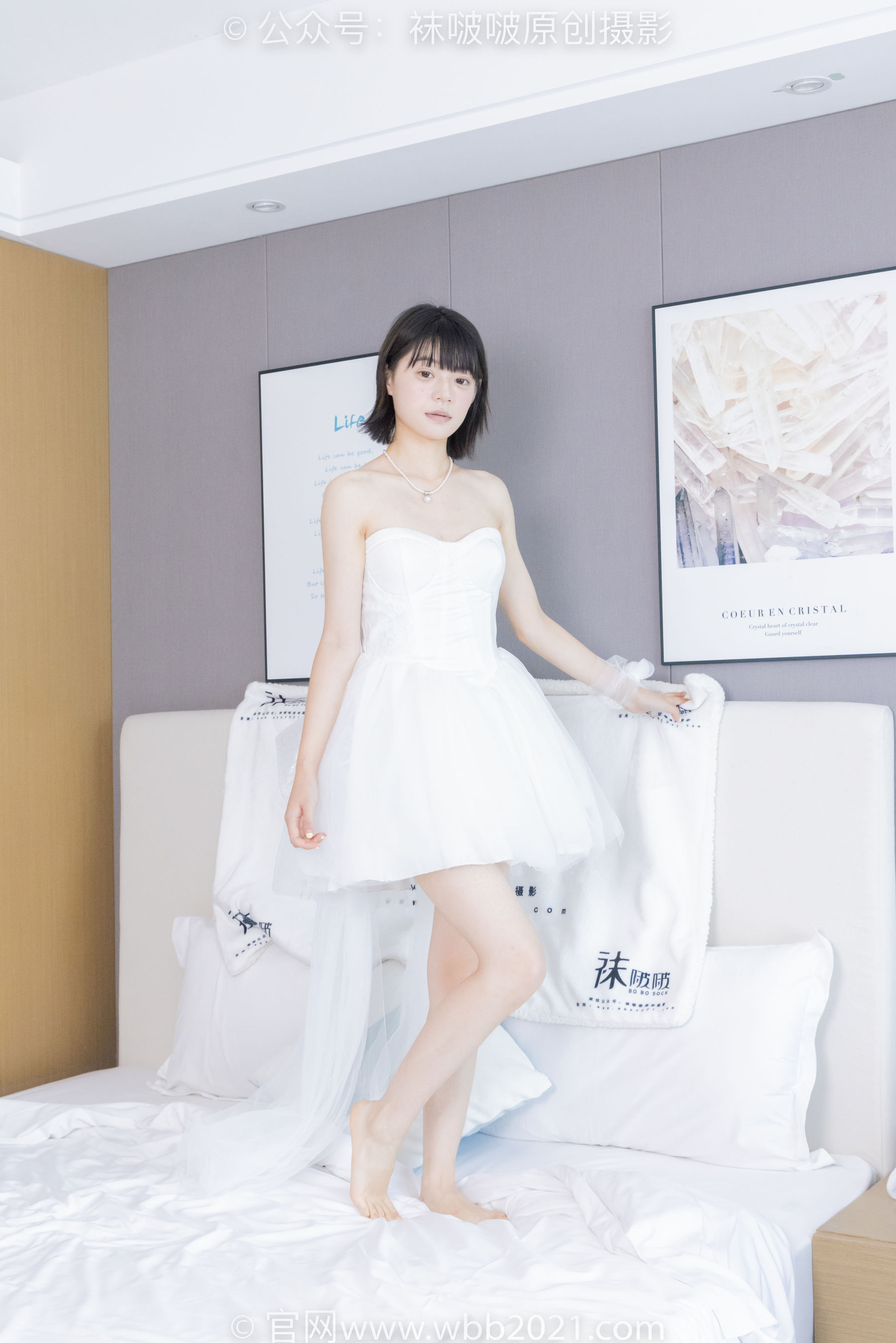 BoBoSocks袜啵啵 No.443 糯米 -高跟鞋、白丝、裸足/(139P)
