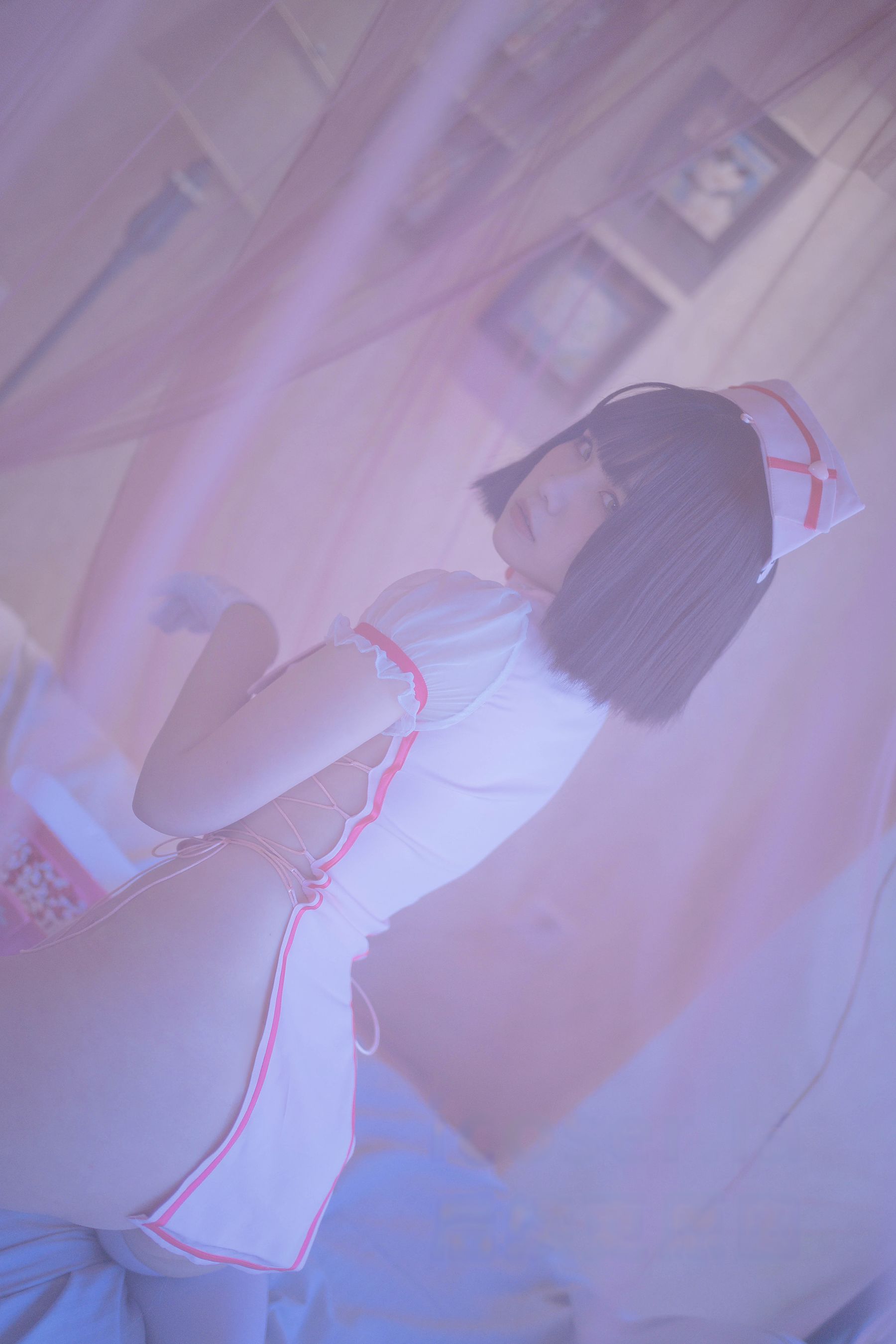 阿半今天很开心 - 粉护士/(37P)