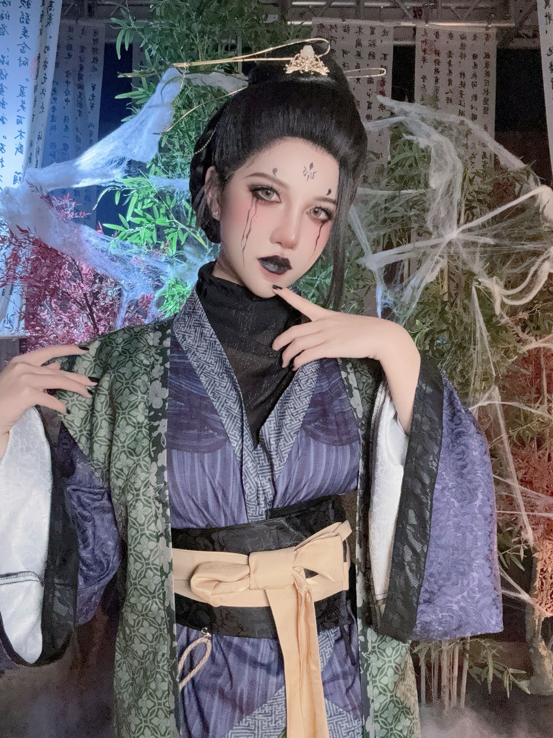 鬼马少女 阿薰kaOri - 黑神话悟空 蜘蛛精 四妹/(128P)
