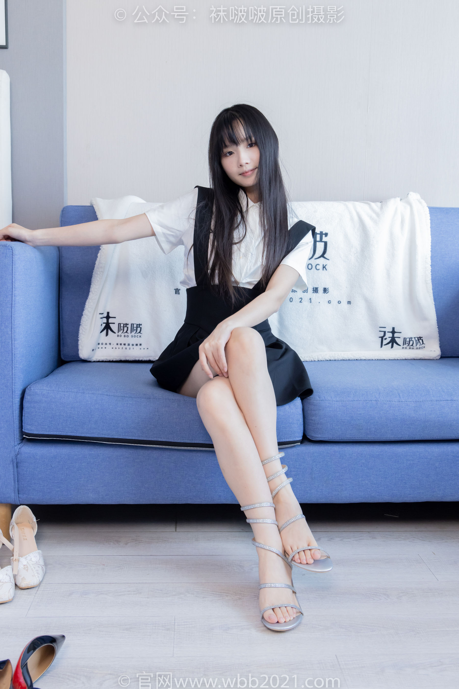 BoBoSocks袜啵啵 No.444 甜甜圈 -两双高跟鞋、凉鞋、肉丝、裸足/(185P)